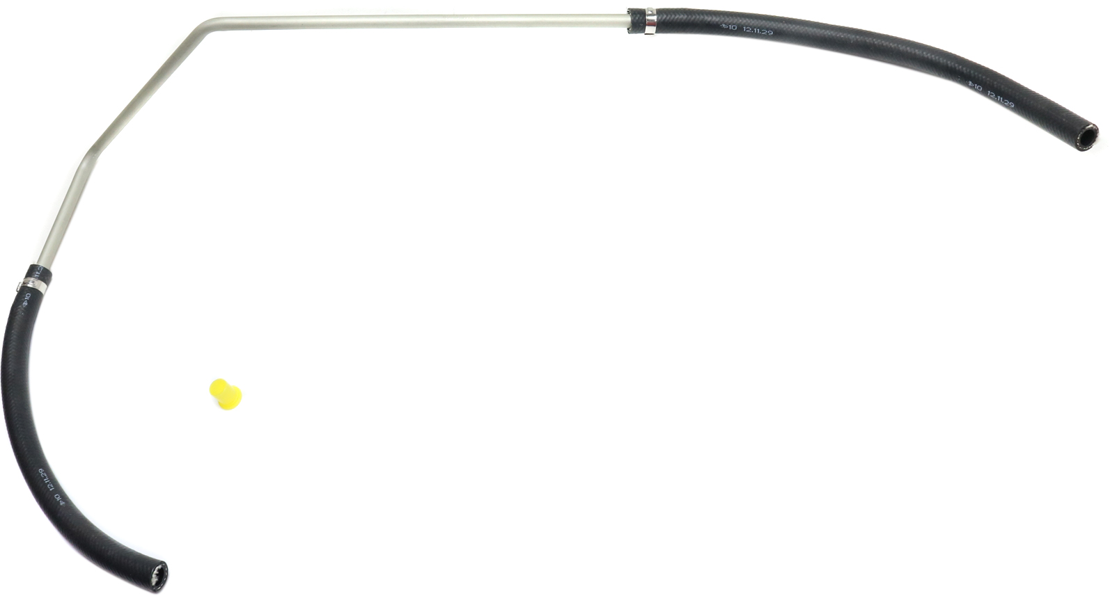 AM 9-7X 05-09 ENVOY 02-09 TRAILBLAZER POWER STEERING RETURN LINE HOSE ASSEMBLY Return Hose Cooler To Pump SKU REPC289901