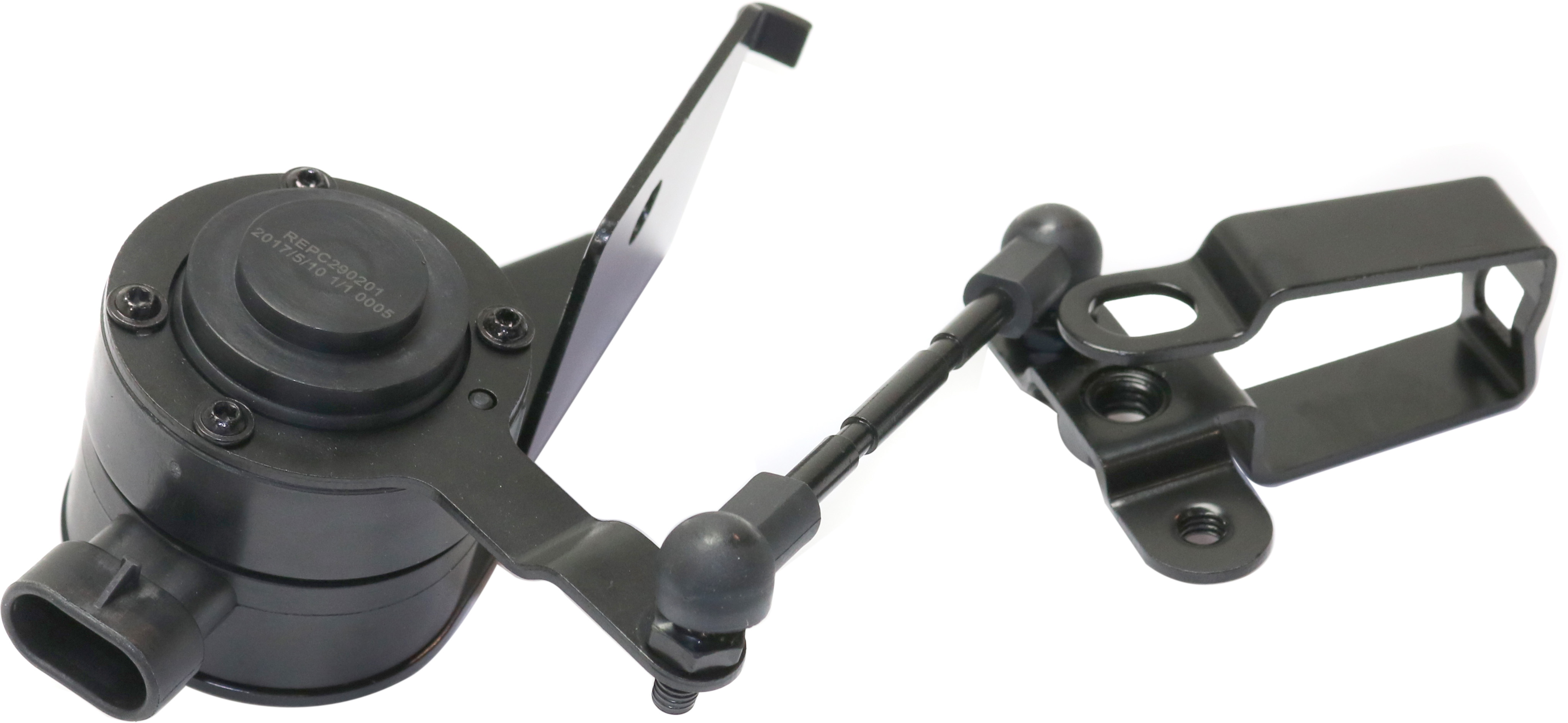 AM ESCALADE TAHOE YUKON 04-10 SUSPENSION RIDE HEIGHT SENSOR Rear RH w Linkage arm SKU REPC290201 OEM 15128649