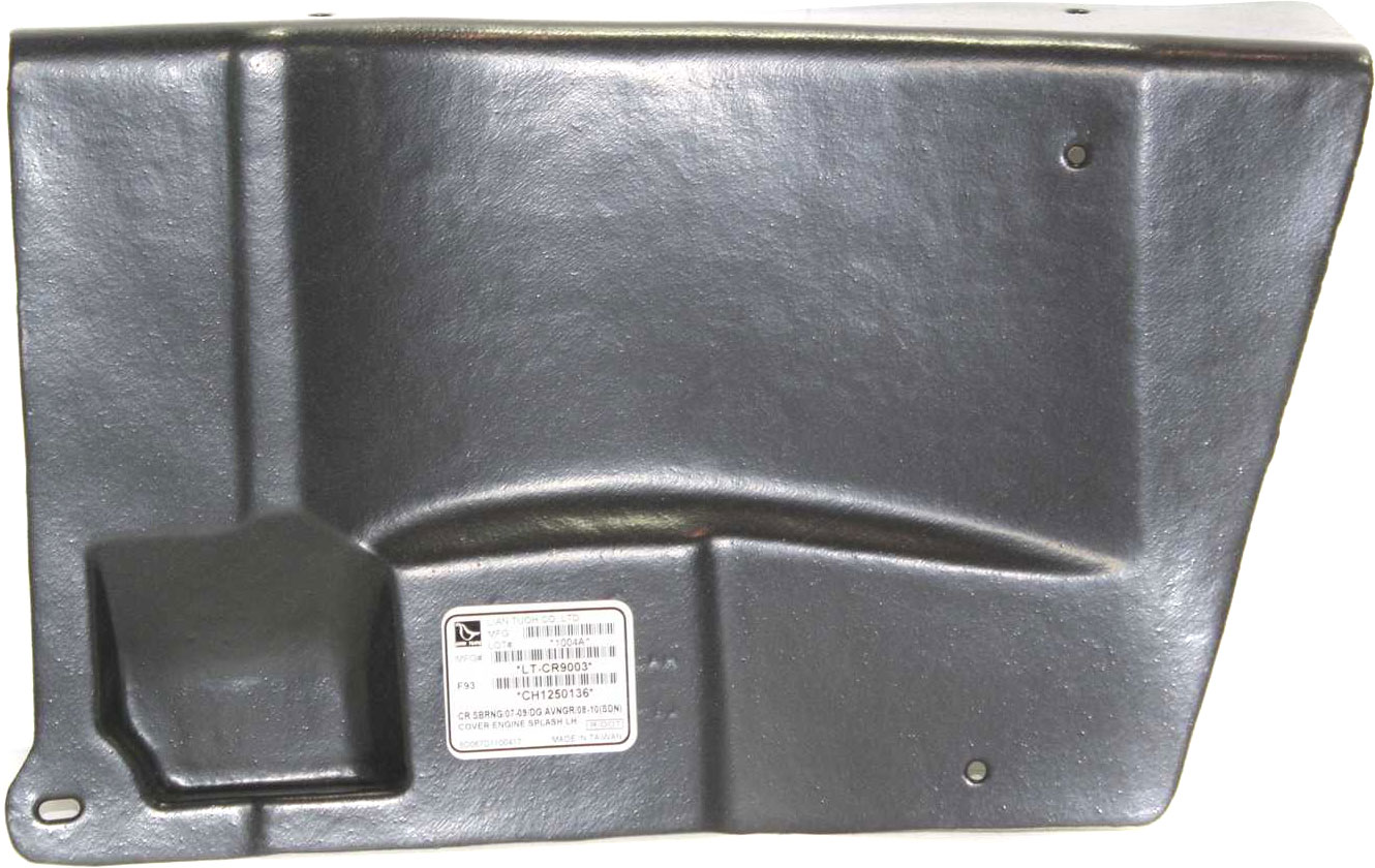 AM SEBRING 07-10 ENGINE SPLASH SHIELD Engine Side Cover LH Convertible Sedan SKU REPC310104 Partslink CH1250136 OEM 5116174AA