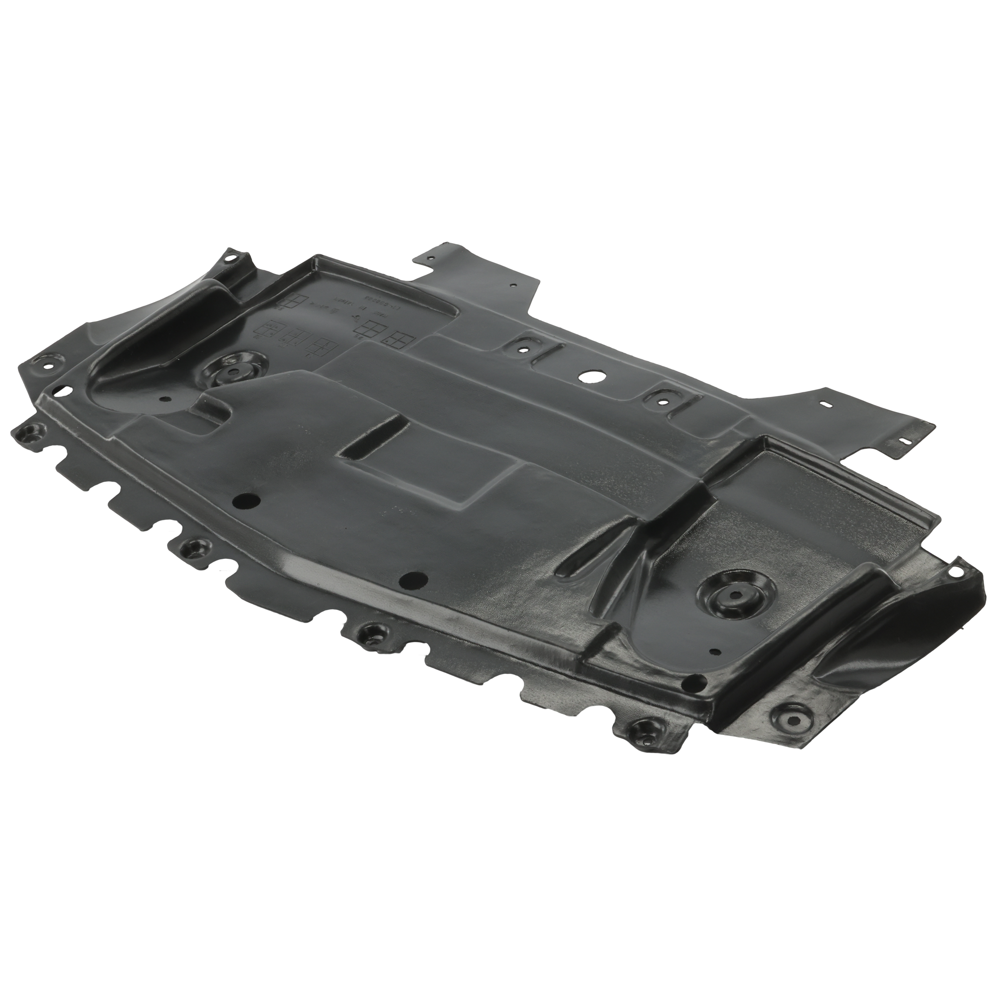 AM CTS 08-14 ENGINE SPLASH SHIELD Under Cover Air Deflector Exc. V Model Coupe Sedan 08-13 Wagon SKU REPC310129 Partslink GM1228127 OEM 15263372