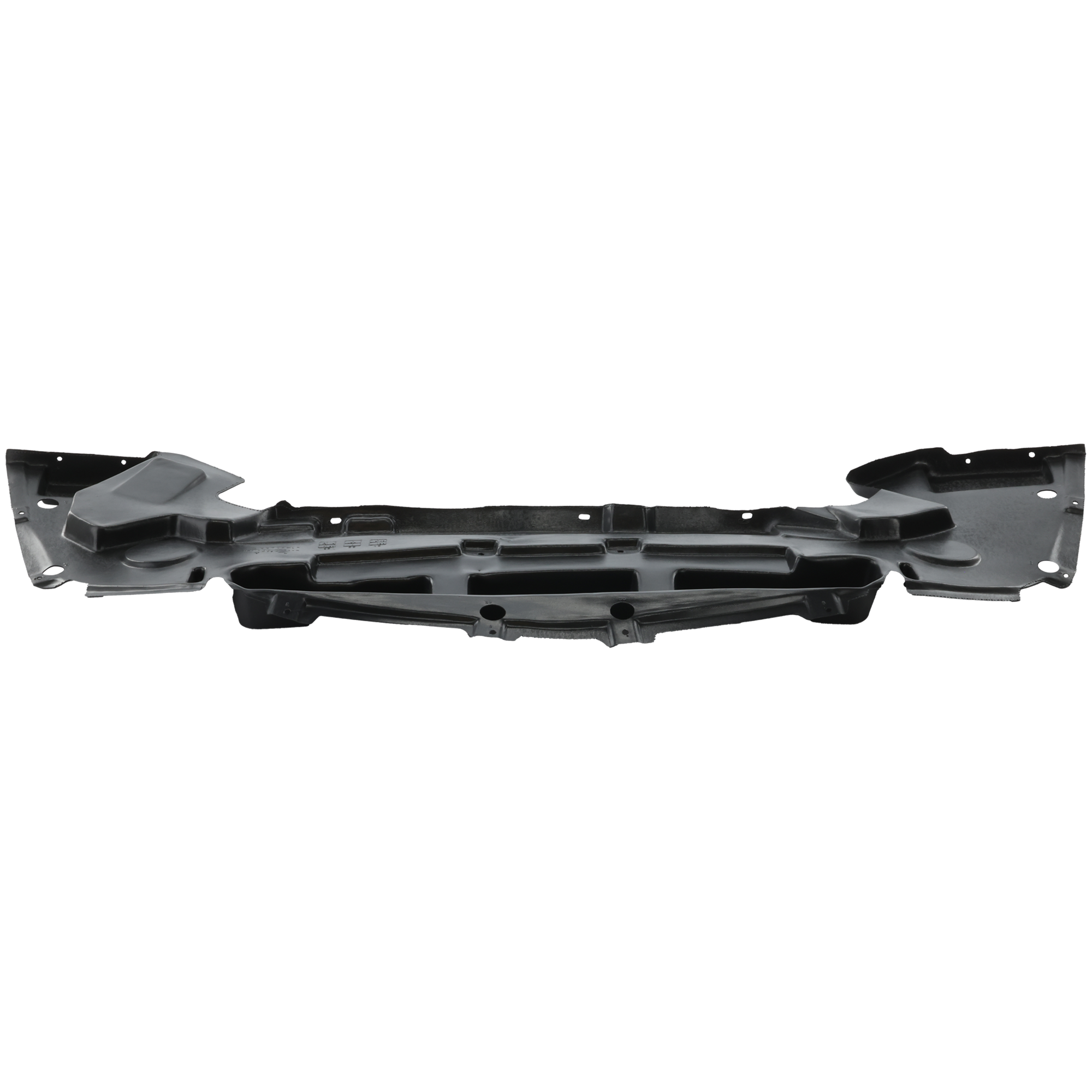 AM DTS 06-11 ENGINE SPLASH SHIELD Under Cover Air Deflector Textured Black SKU REPC310139 Partslink GM1092223 OEM 15808709