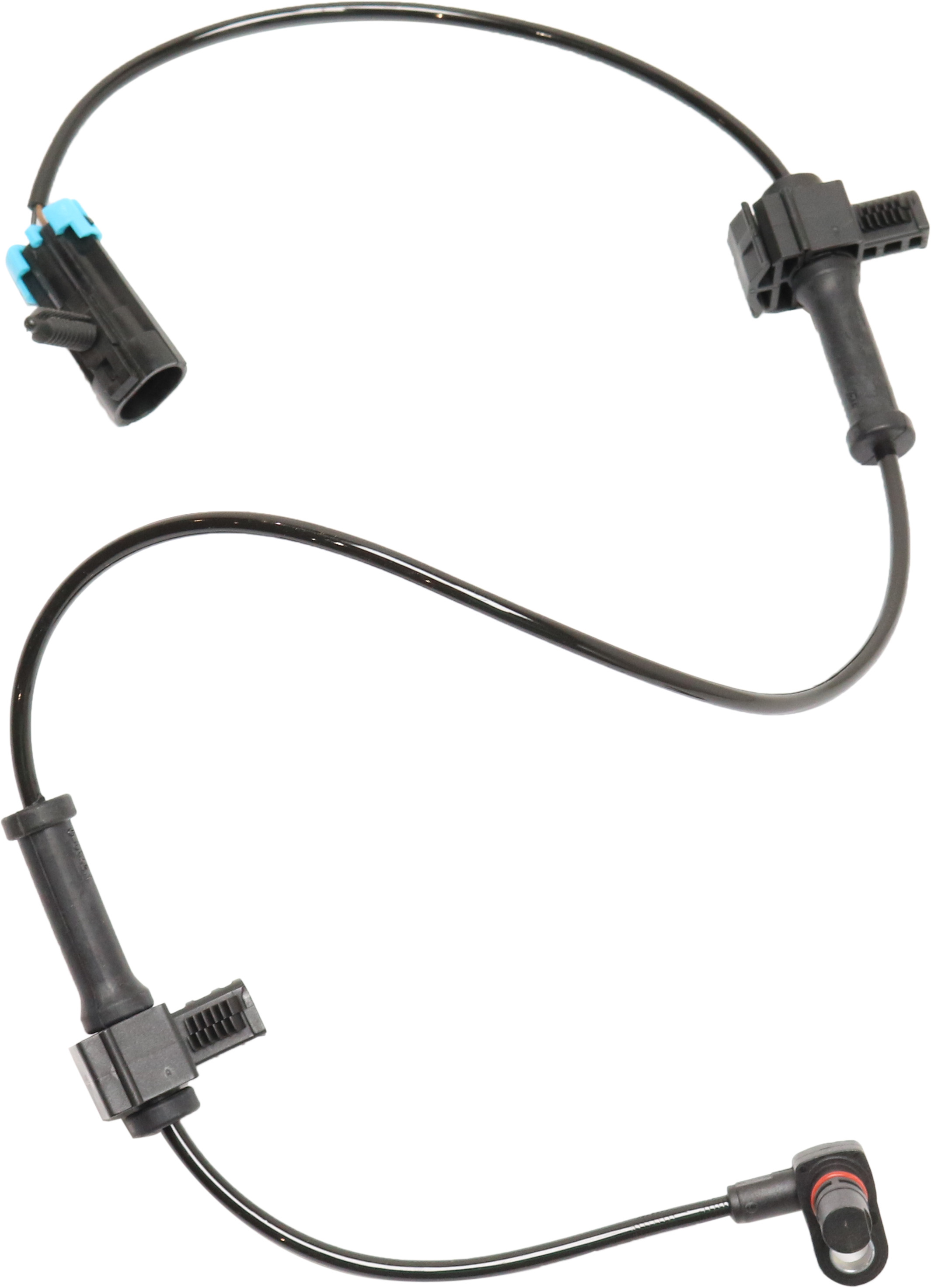 AM SILVERADO SIERRA 1500-07-13 TAHOE 07-14 REAR ABS SPEED SENSOR RH=LH 2 Male Terminals SKU REPC310816 OEM 71719-532215-695147-726547-103