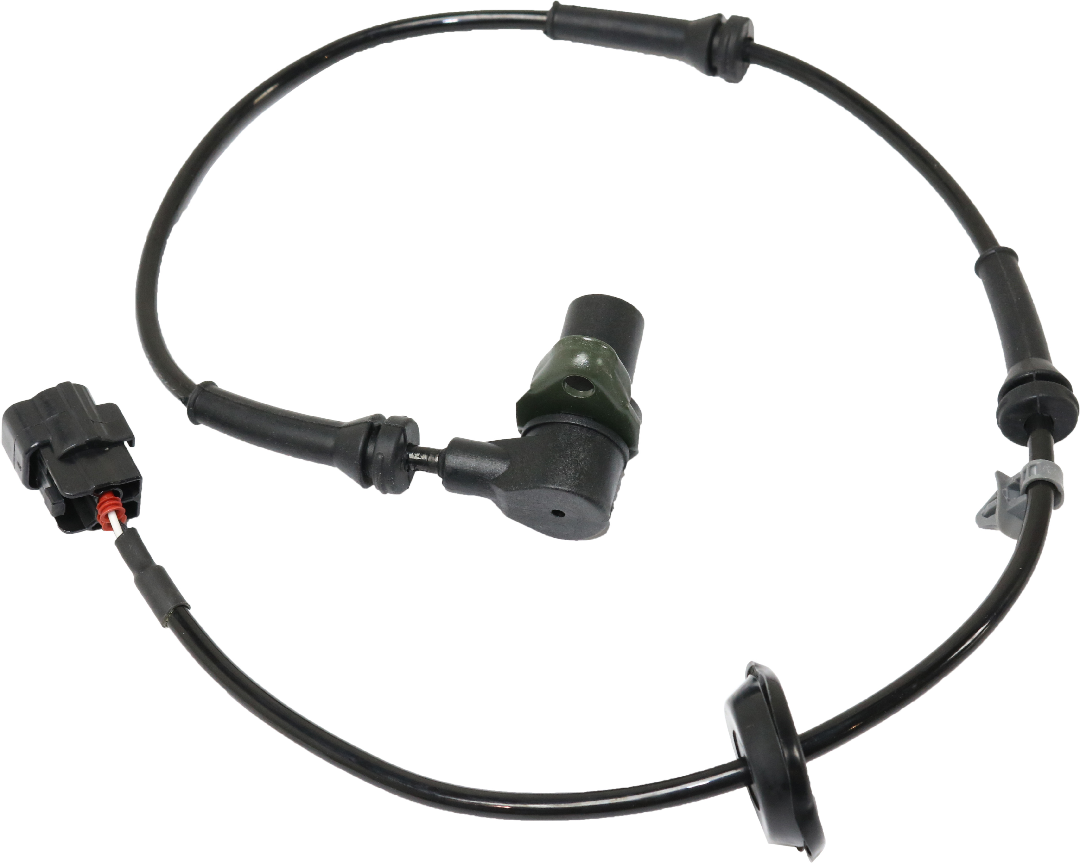 AM AVEO 04-11 FRONT ABS SPEED SENSOR RH 2 Female Terminals Blade Type Spindle Mounted SKU REPC310817 OEM 71518-532559-726572-726576-520