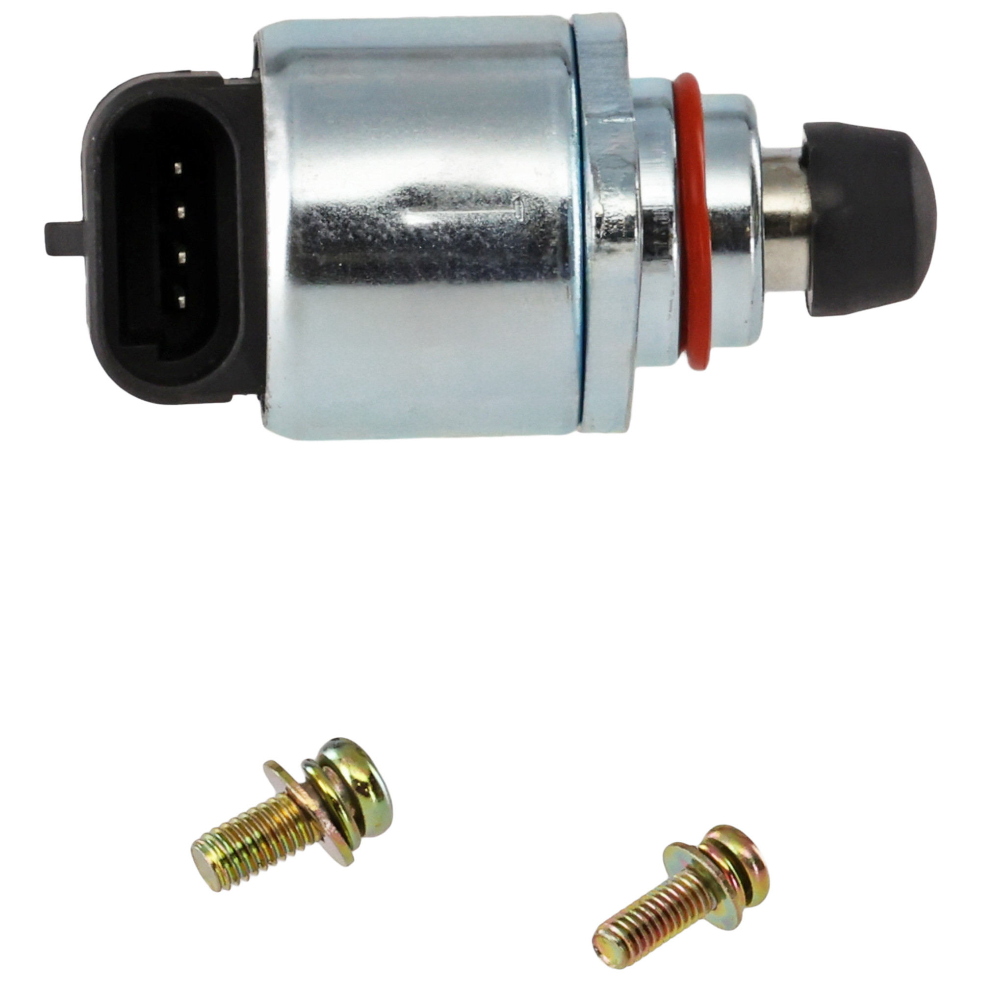 AM ASTRO 96-05 SILVERADO 1500-99-07 IDLE CONTROL VALVE w 4 Prong Blade Male Terminal and 2 Mounting H SKU REPC313204 OEM 7467-8456-31023-76050-150142-2