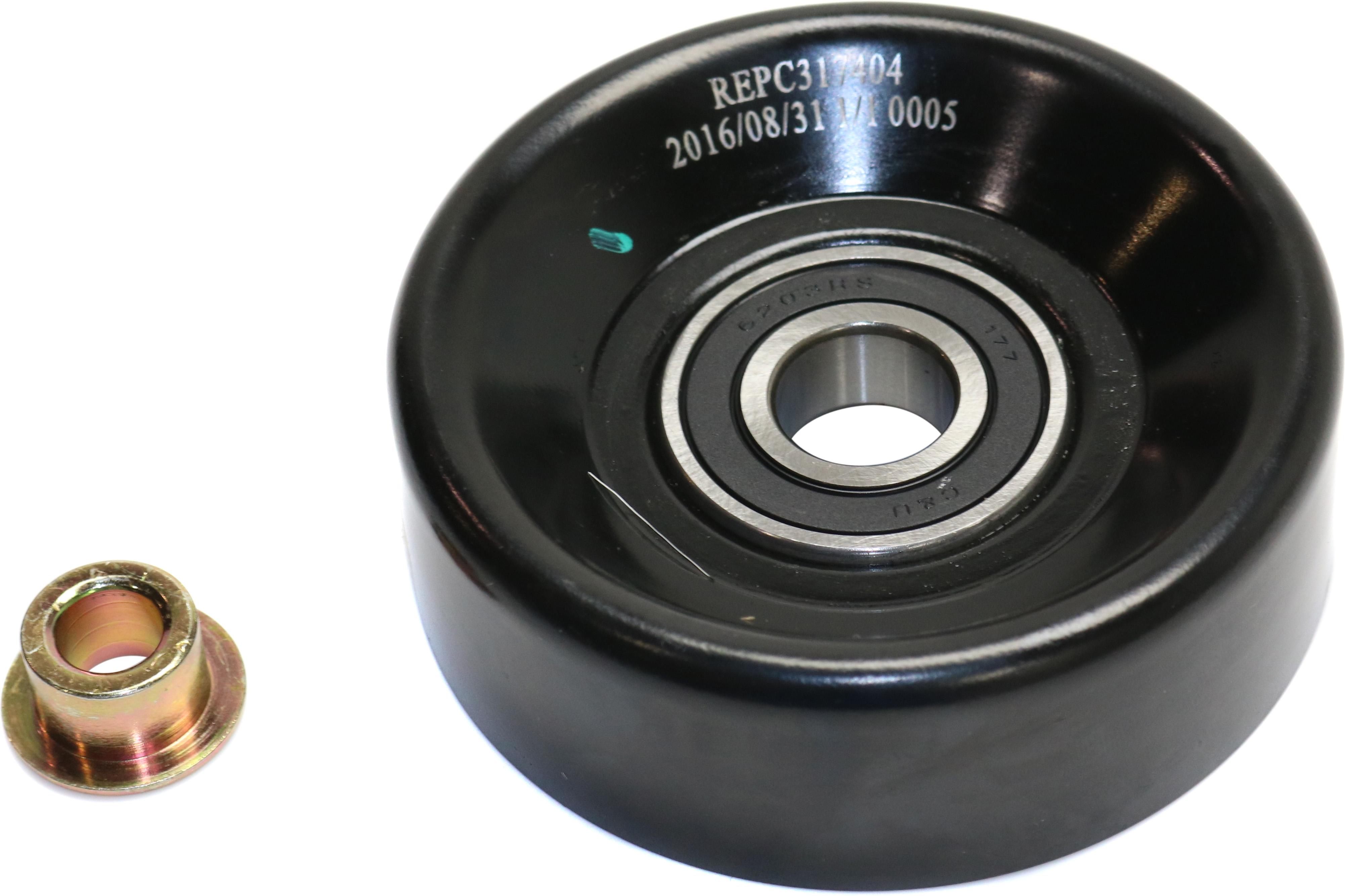 AM CHEROKEE 87-01 CONCORDE 93-04 ACCESSORY BELT IDLER PULLEY SKU REPC317404 OEM 5018-38042-45018-49038-231097