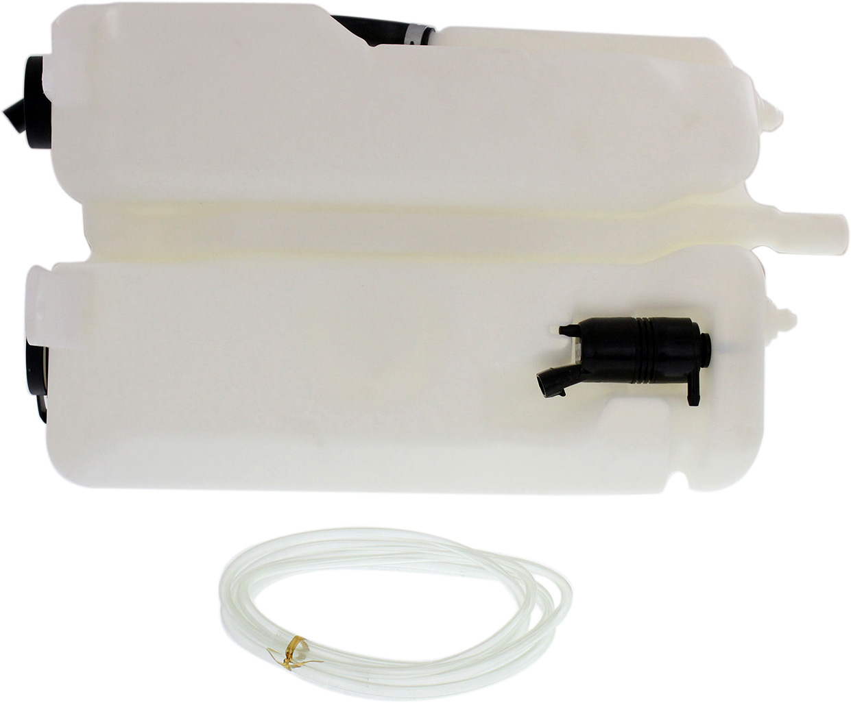 AM ASTRO SAFARI 95-05 WASHER RESERVOIR Assy w Pump and Cap w Rear Wiper SKU REPC370531 Partslink GM1288126 OEM 12363310 PFM