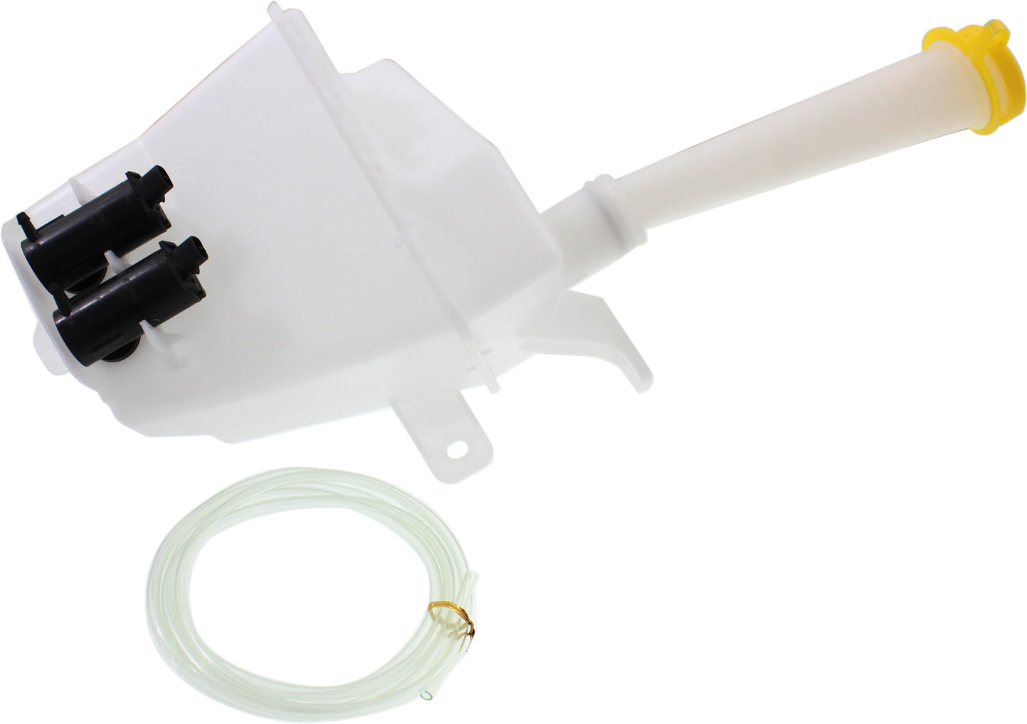 AM AVEO 5-09-11 WASHER RESERVOIR Assy w Dual Pump Inlet and Cap Hatchback SKU REPC370558 Partslink GM1288183 OEM 95991490 PFM