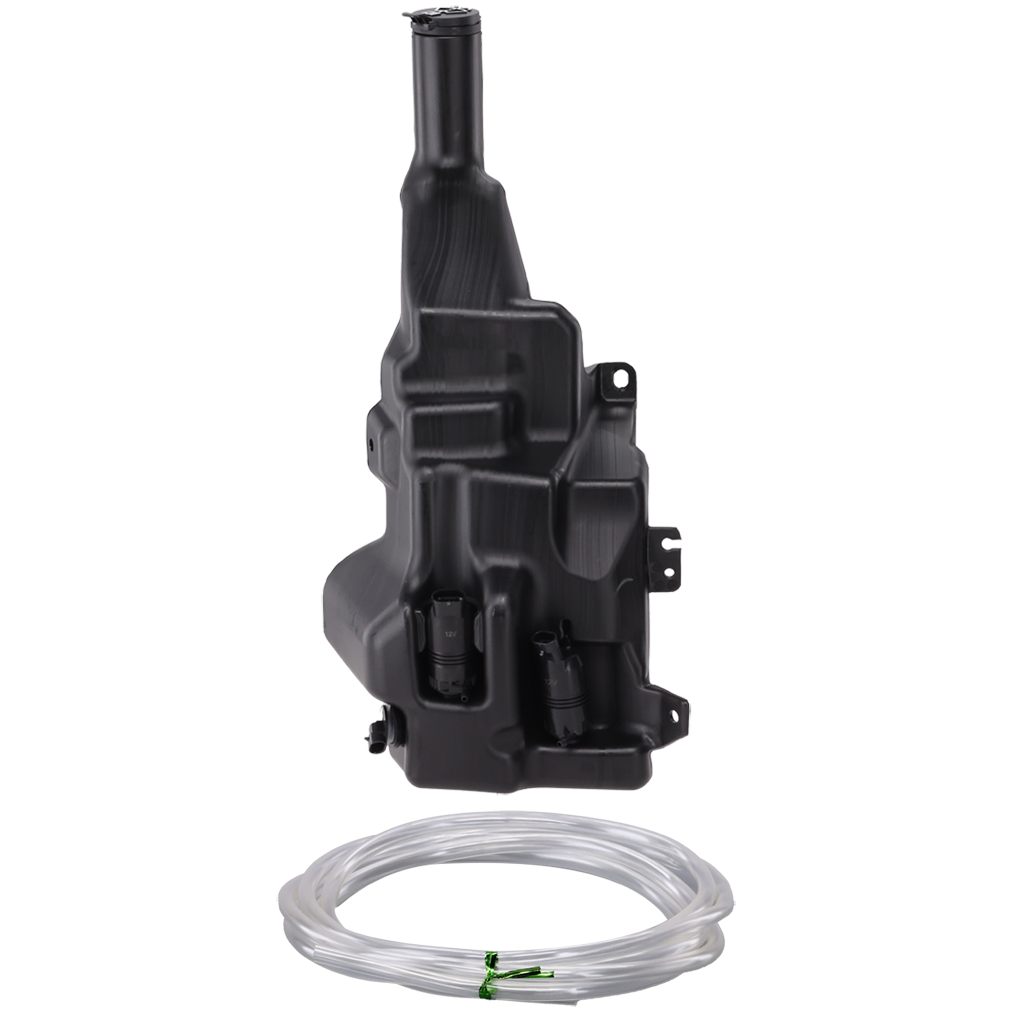 AM CTS 11-11 WASHER RESERVOIR Assy w Pump Cap and Sensor w Headlight Washer Holes Coupe SKU REPC370569 Partslink GM1288169 OEM 20865557 PFM