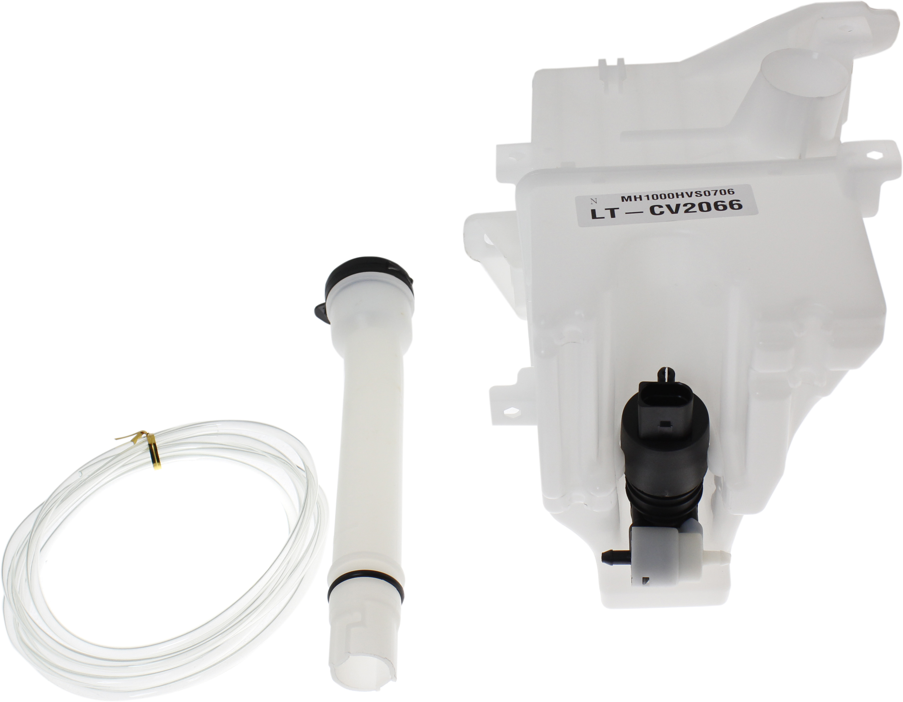 AM SONIC 12-20 WASHER RESERVOIR Assembly w Pump Inlet and Cap Hatchback SKU REPC370577 Partslink GM1288222 OEM 95229337 PFM