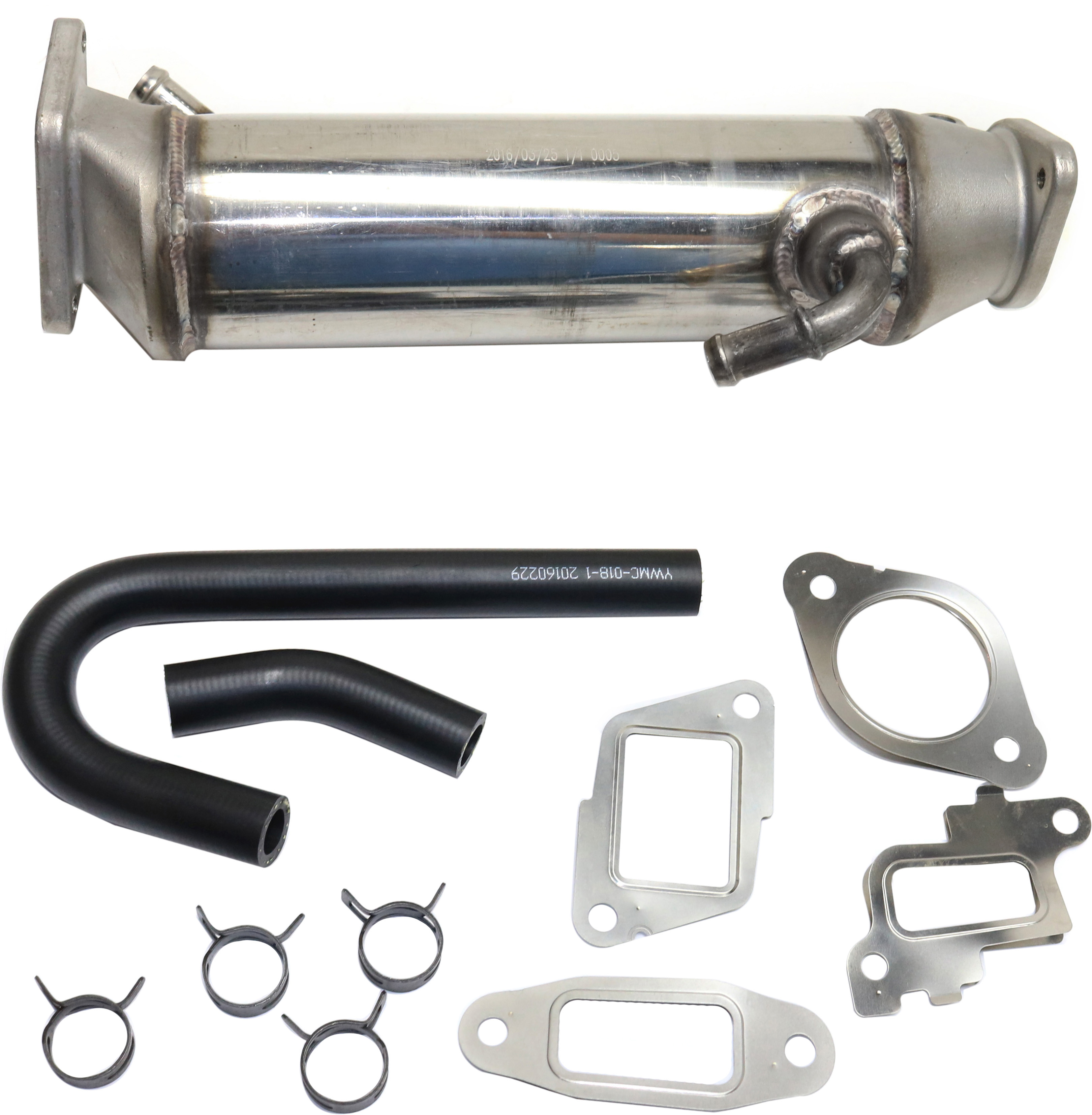 AM C K FULL SIZE PICKUP SILVERADO SIERRA PICKUP 06-07 EGR COOLER KIT 8 Cyl 6.6L 403 CID SKU REPC382301 OEM 97358507