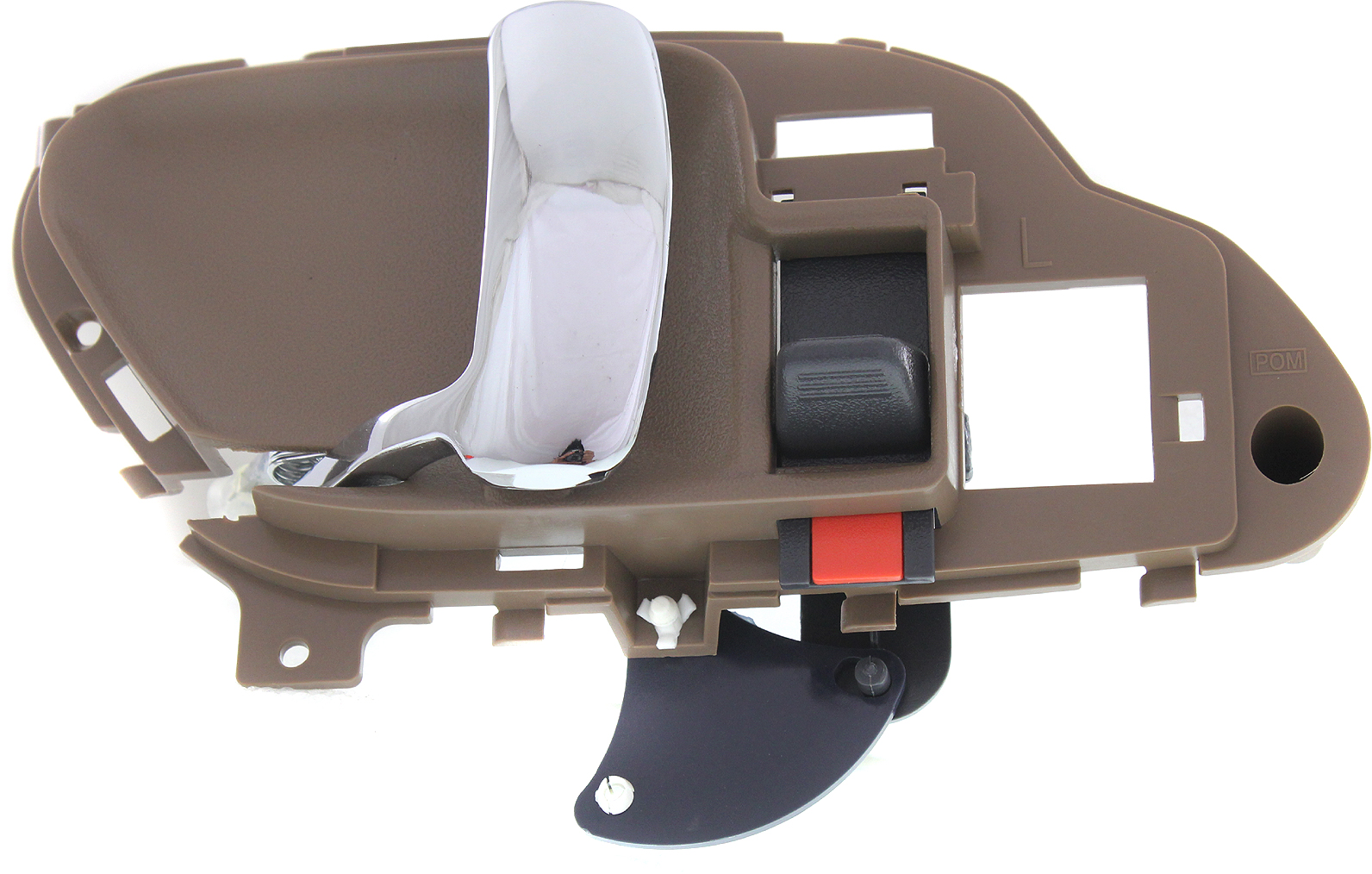 AM C K FULL SIZE P U 95-00 SUBURBAN 95-00 FRONT INTERIOR DOOR HANDLE LH Biege Hsg Chrme Lvr =REAR SKU REPC462130 Partslink IDH010029 OEM 15708047 PFM
