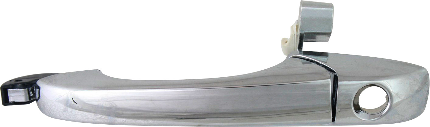 AM MAGNUM 05-08 CHRYSLER 300-05-10 FRONT EXTERIOR DOOR HANDLE LH Chrome Plastic w Keyhole SKU REPC462152C Partslink CH1310142 OEM 4589009AH