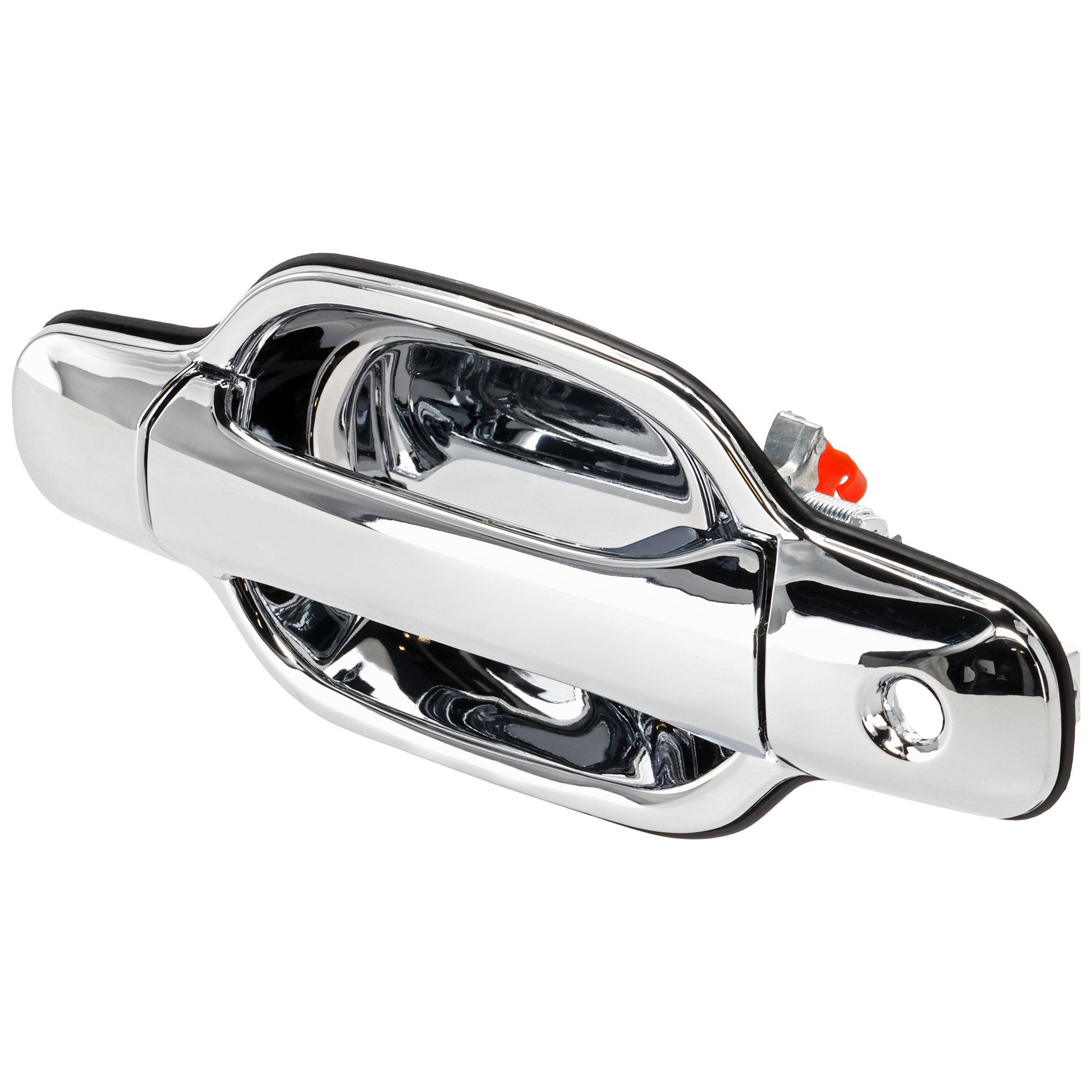 AM CANYON COLORADO 04-12 FRONT EXTERIOR DOOR HANDLE RH All Chrome w Keyhole Plastic SKU REPC462171C OEM 25875522 PFM