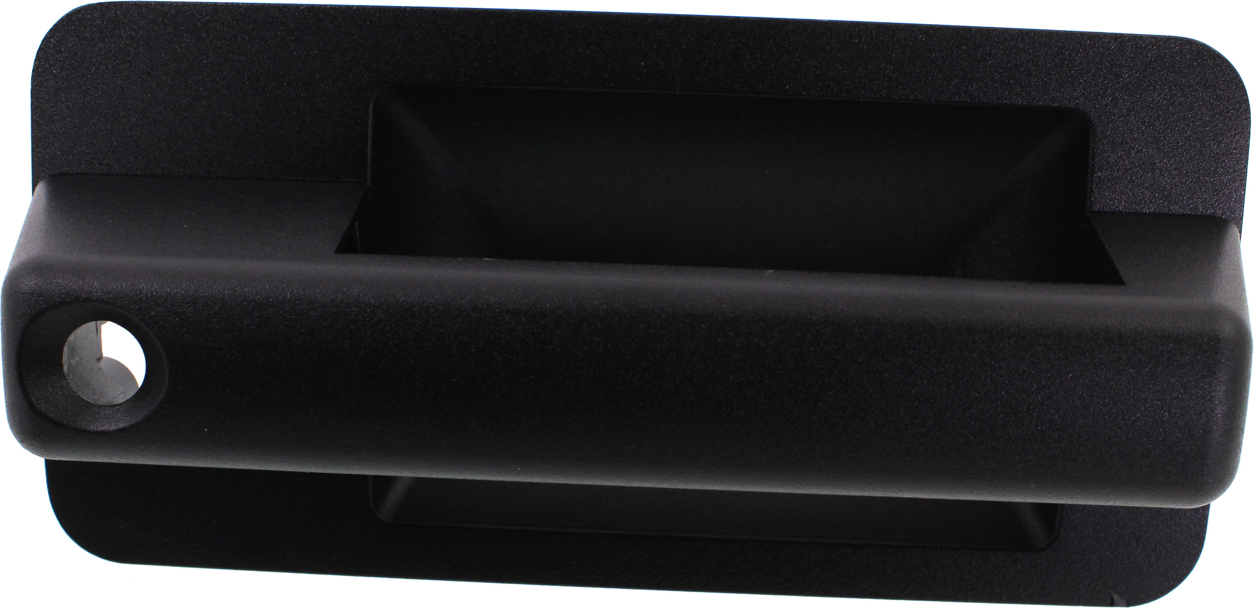 AM KODIAK 90-03 TOPKICK 95-03 FRONT EXTERIOR DOOR HANDLE RH Textured Black Zinc SKU REPC462195 Partslink GM1311177 OEM 15619625