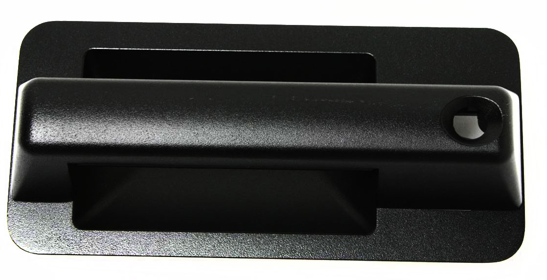 AM KODIAK 90-03 FRONT EXTERIOR DOOR HANDLE LH Textured Black Zinc SKU REPC462196 Partslink GM1310177 OEM 15619624