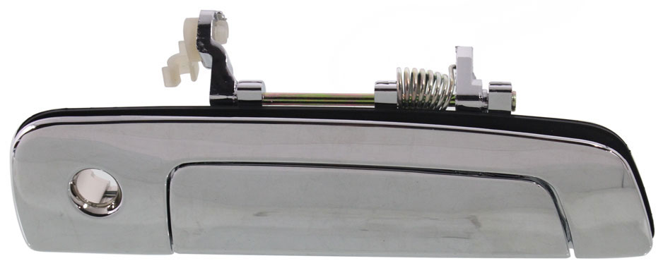 AM MIRAGE 97-02 ECLIPSE 00-05 FRONT EXTERIOR DOOR HANDLE RH All Chrome w Keyhole SKU REPC462197C Partslink FDH010234 OEM MR777049 PFM