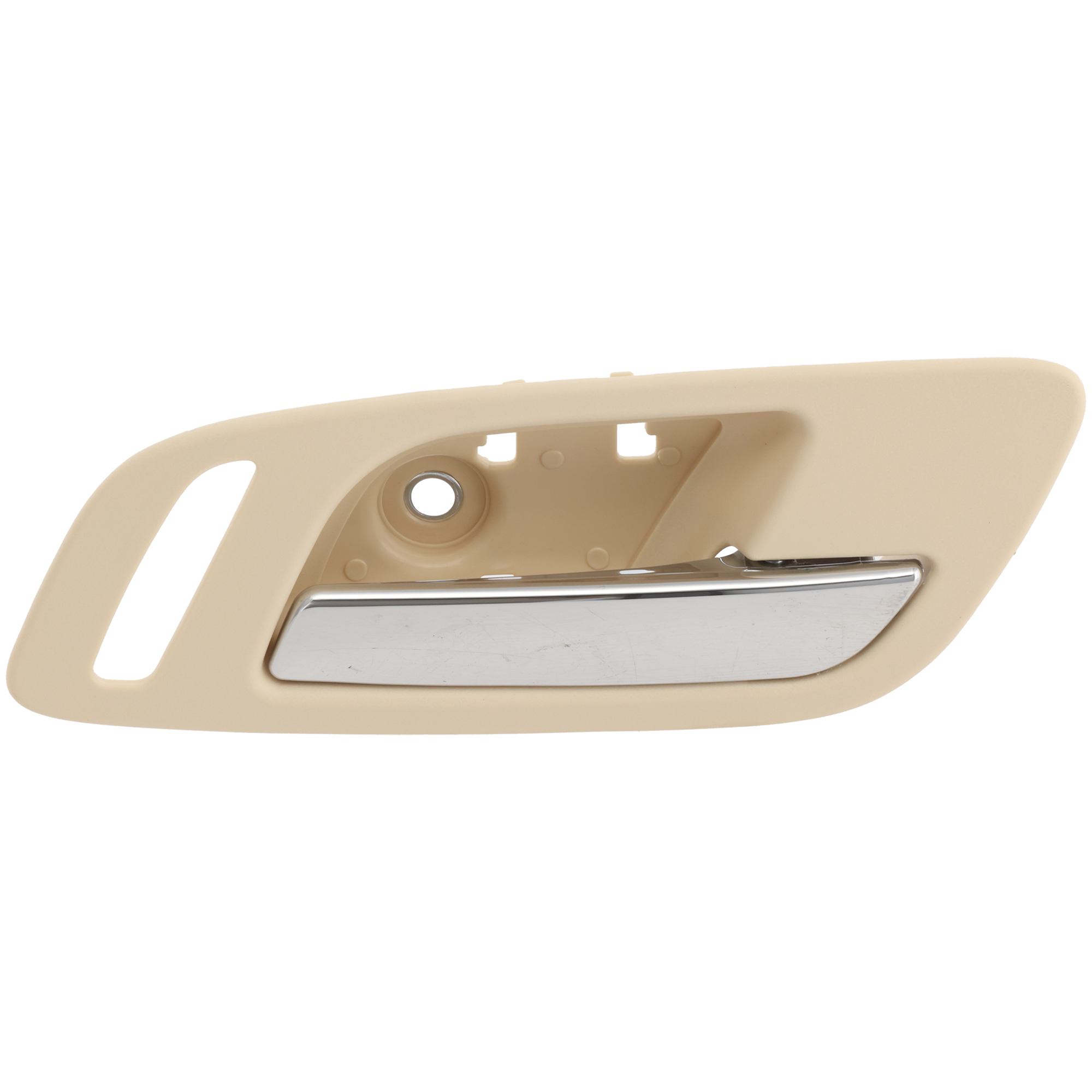 AM ESCALADE EXT 07-13 ESV 07-14 FRONT INTERIOR DOOR HANDLE RH Beige Housing Chrome Lever w o Hole =REAR SKU REPC462311 OEM 25906817