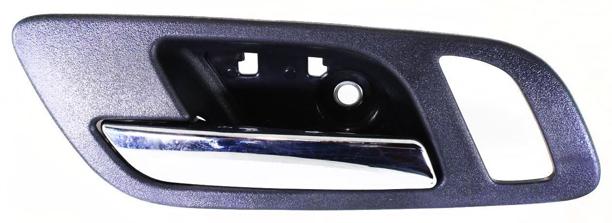 AM SILVERADO SIERRA 07-14 FRONT INTERIOR DOOR HANDLE LH Chrme Lvr and Blk Hsg. w Big Hole Excludes 2007 Classic SKU REPC462316 Partslink GM1352151 OEM 15935951-22855617
