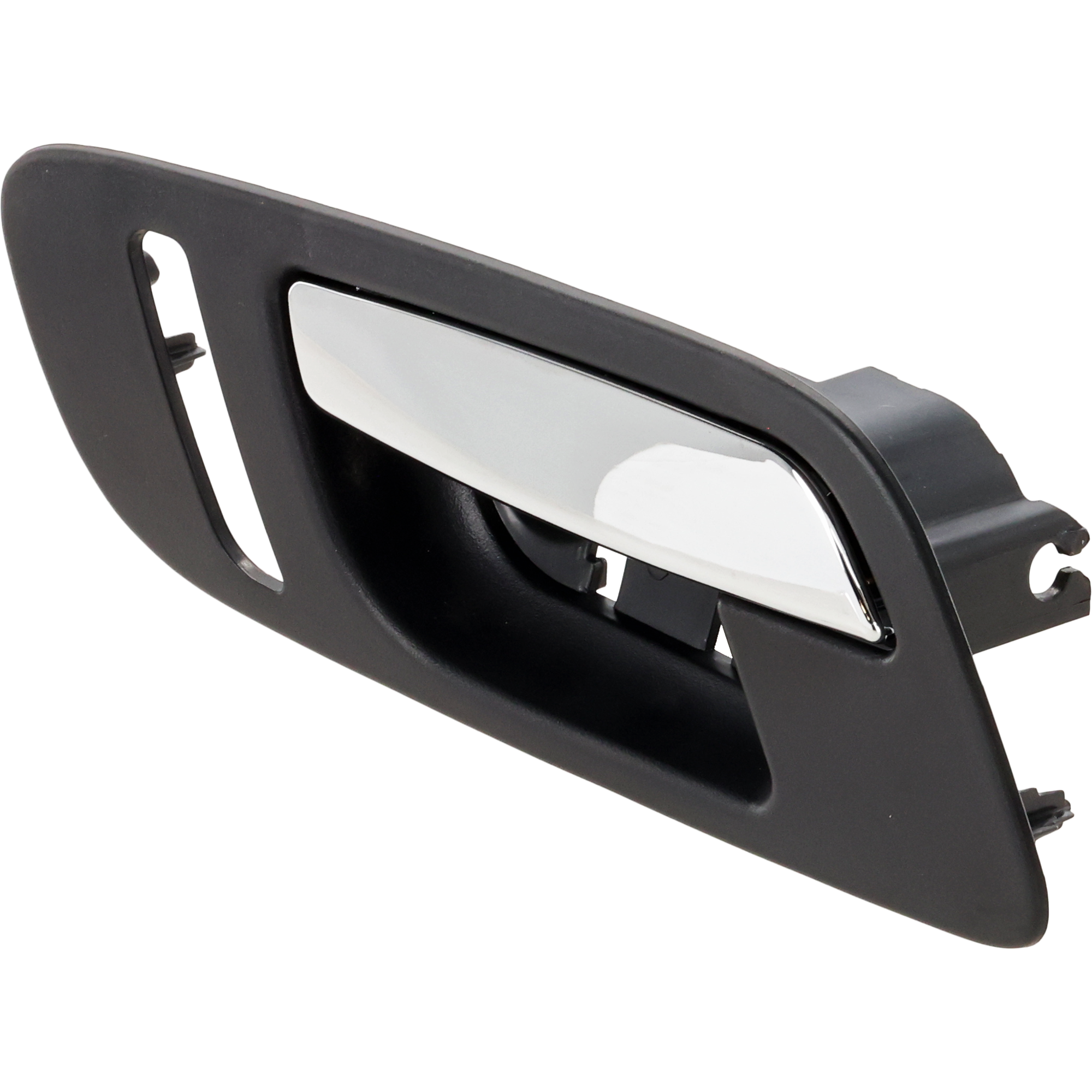 AM SILVERADO SIERRA 07-14 FRONT INTERIOR DOOR HANDLE LH Chrme Lvr and Blk Hsg. w Small Hole Excludes 2007 Classic SKU REPC462318 Partslink GM1353151 OEM 22855627