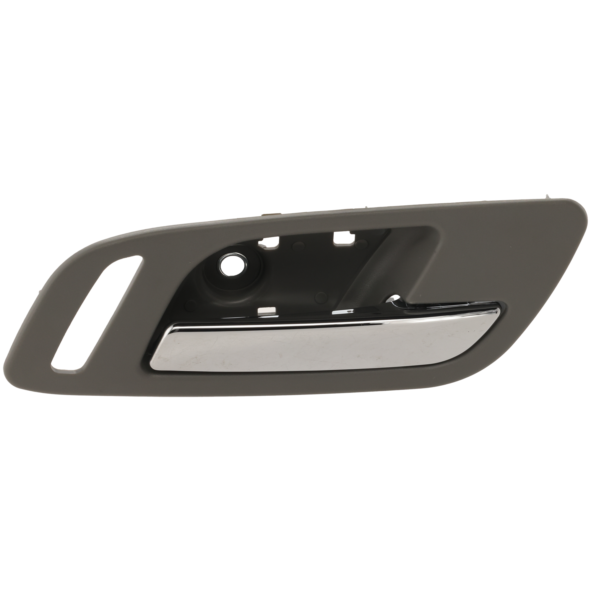 AM SILVERADO SIERRA 1500-07-13-2500 HD 3500 HD 07-14 FRONT INTERIOR DOOR HANDLE RH Chrme Lvr and Gray Hsg. w Hole Excludes 2007 Classic SKU REPC462331 Partslink IDH010086 OEM 22855622