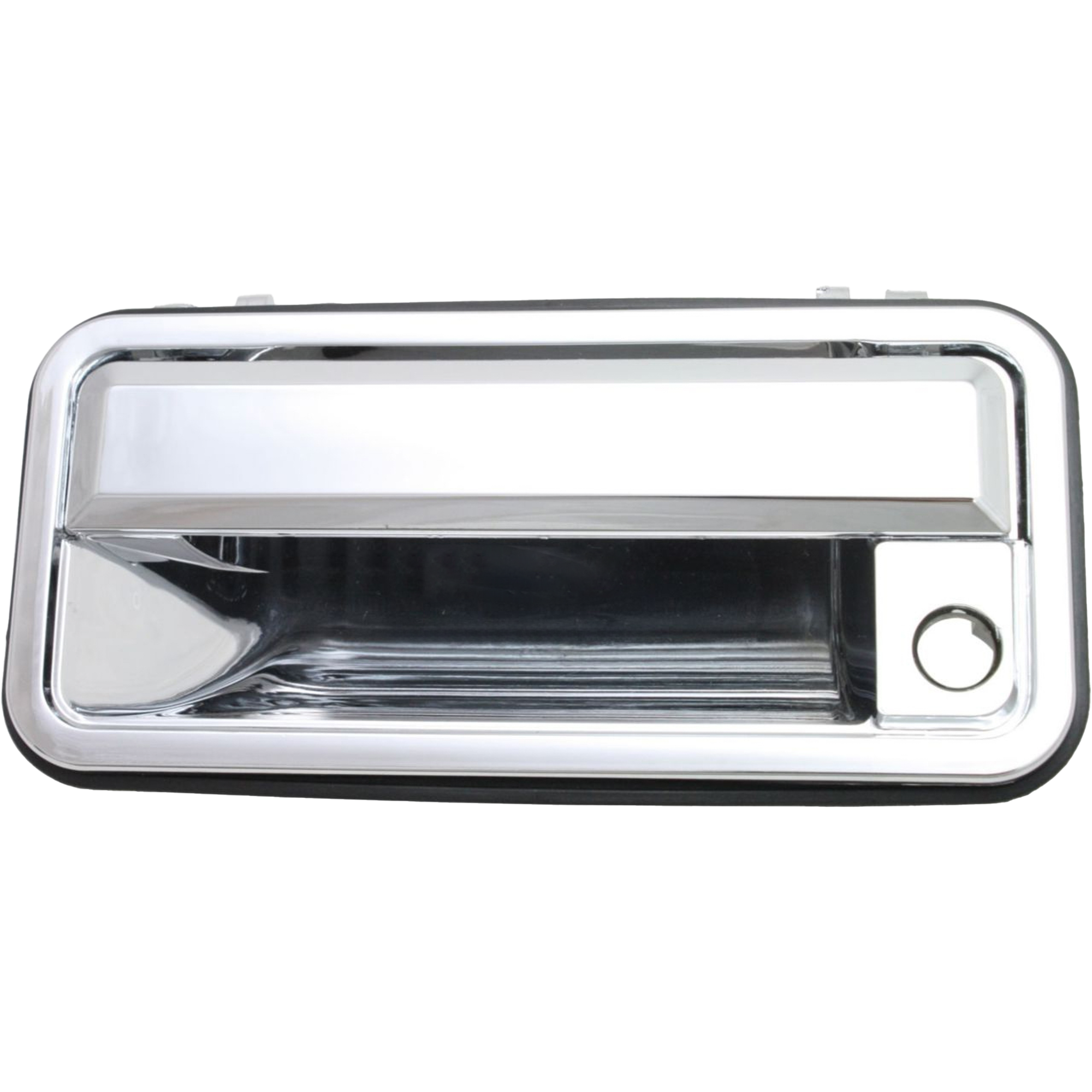 AM C K FULL SIZE P U 88-01 FRONT EXTERIOR DOOR HANDLE LH Chrome w Key Hole SKU REPC462348C OEM 15727337 PFM