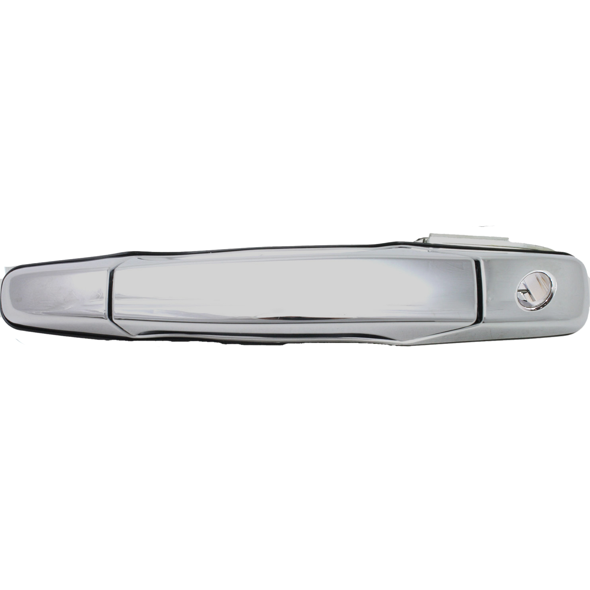 AM SILVERADO SIERRA 07-13 FRONT EXTERIOR DOOR HANDLE LH Chrome w Key Hole w o Keyless Entry SKU REPC462394 Partslink GM1310163 OEM 84053434-22738721-84053438 PFM