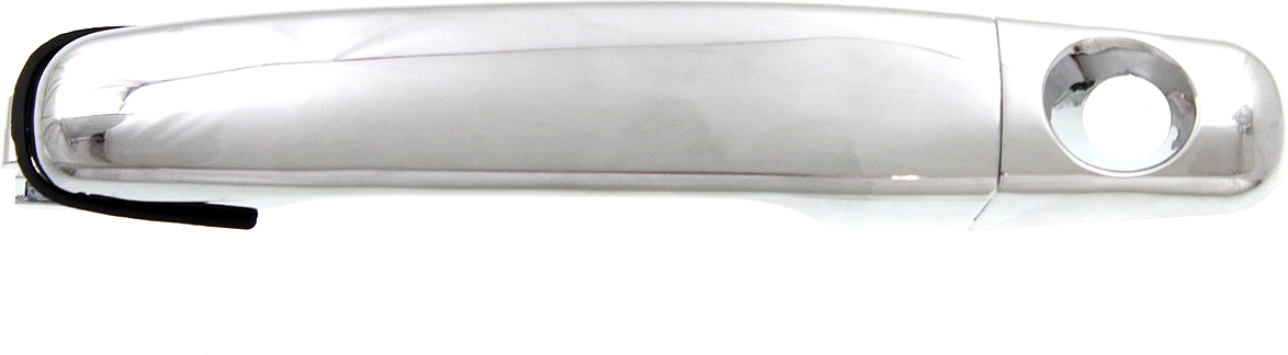 AM MALIBU 04-08 HHR 06-11 FRONT EXTERIOR DOOR HANDLE LH Bright Chrome Handle+Cap w Keyhole SKU REPC462508 OEM 15895671