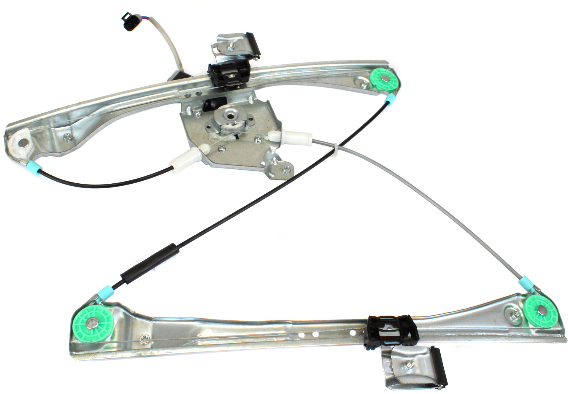 AM MALIBU 04-08 FRONT WINDOW REGULATOR LH Power w Motor Includes 2008 Classic SKU REPC462906 Partslink GM1350133 OEM 25802961