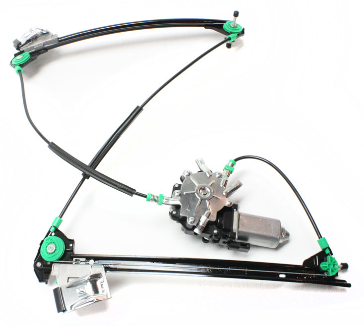 AM CORVETTE 97-04 FRONT WINDOW REGULATOR LH Power w Motor SKU REPC462953 Partslink GM1350156 OEM 10344131