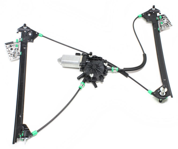 AM CORVETTE 97-04 FRONT WINDOW REGULATOR RH Power w Motor SKU REPC462954 Partslink GM1351156 OEM 15781690