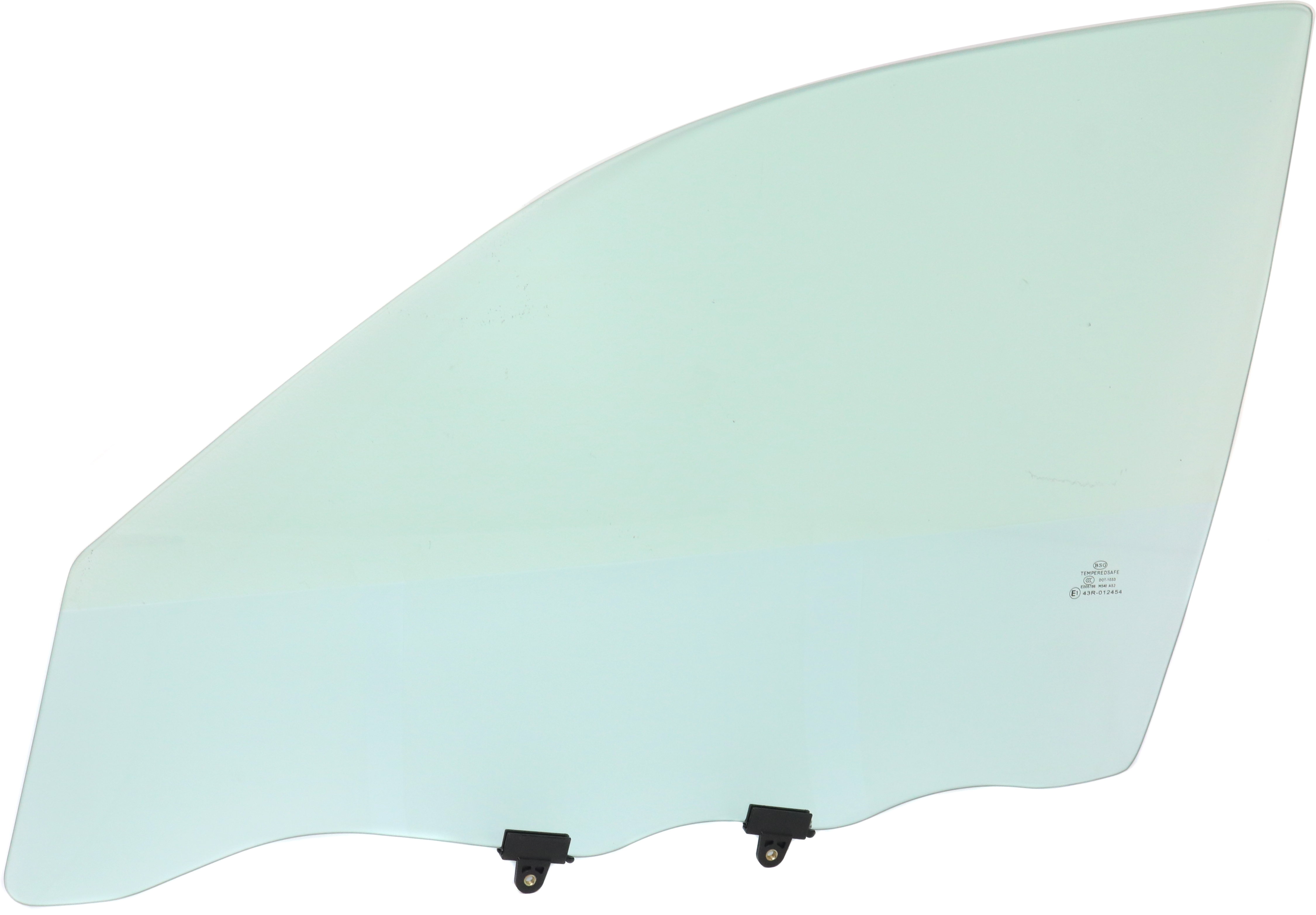 AM CHEVY IMPALA 00-05 FRONT DOOR GLASS LH Green Tint 4 Door With Clips SKU REPC480142