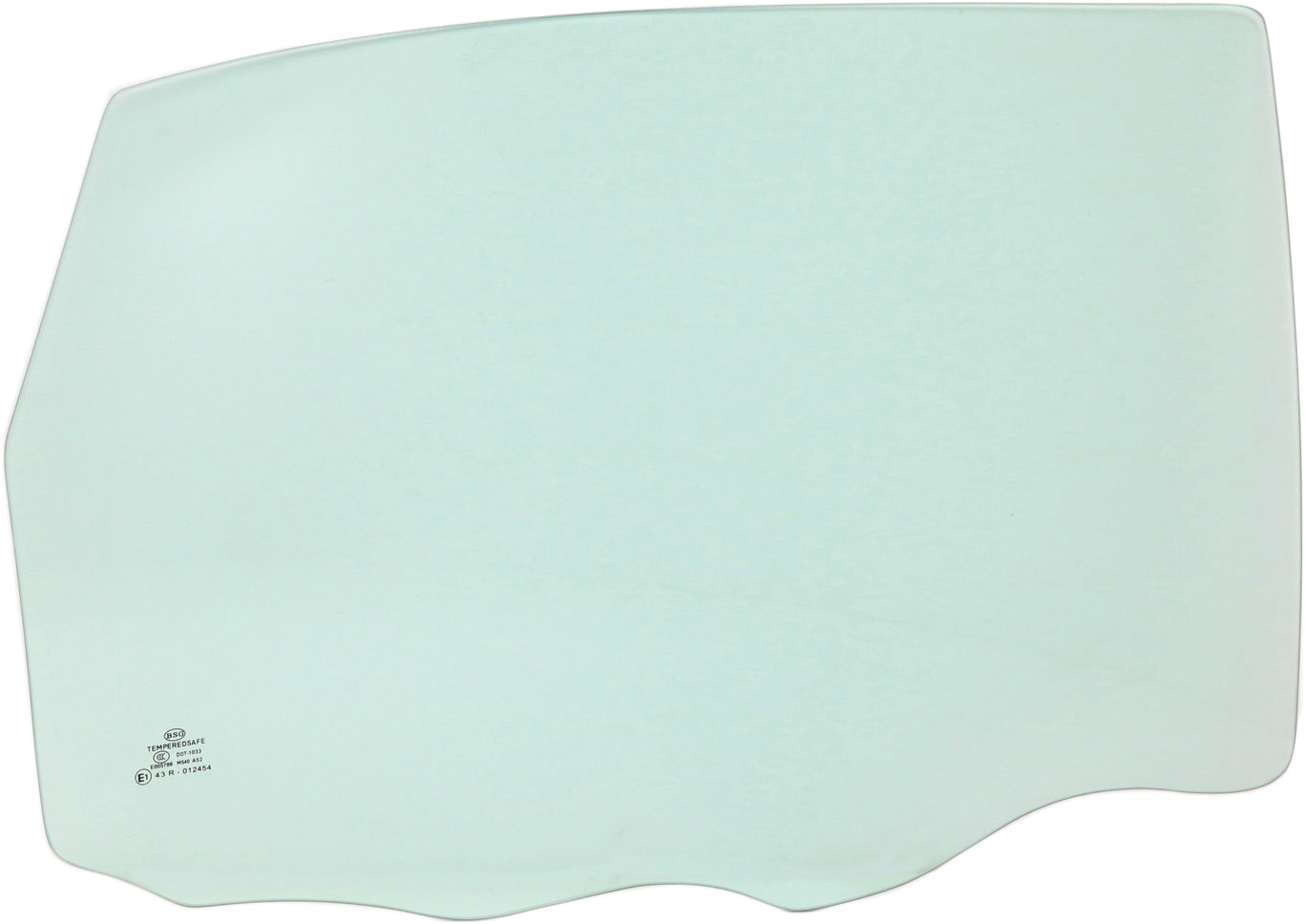 AM CHEVY IMPALA 00-05 REAR DOOR GLASS RH Green Tint 4 Door Without Clips SKU REPC481307 OEM 10346584 DD09622GTNN