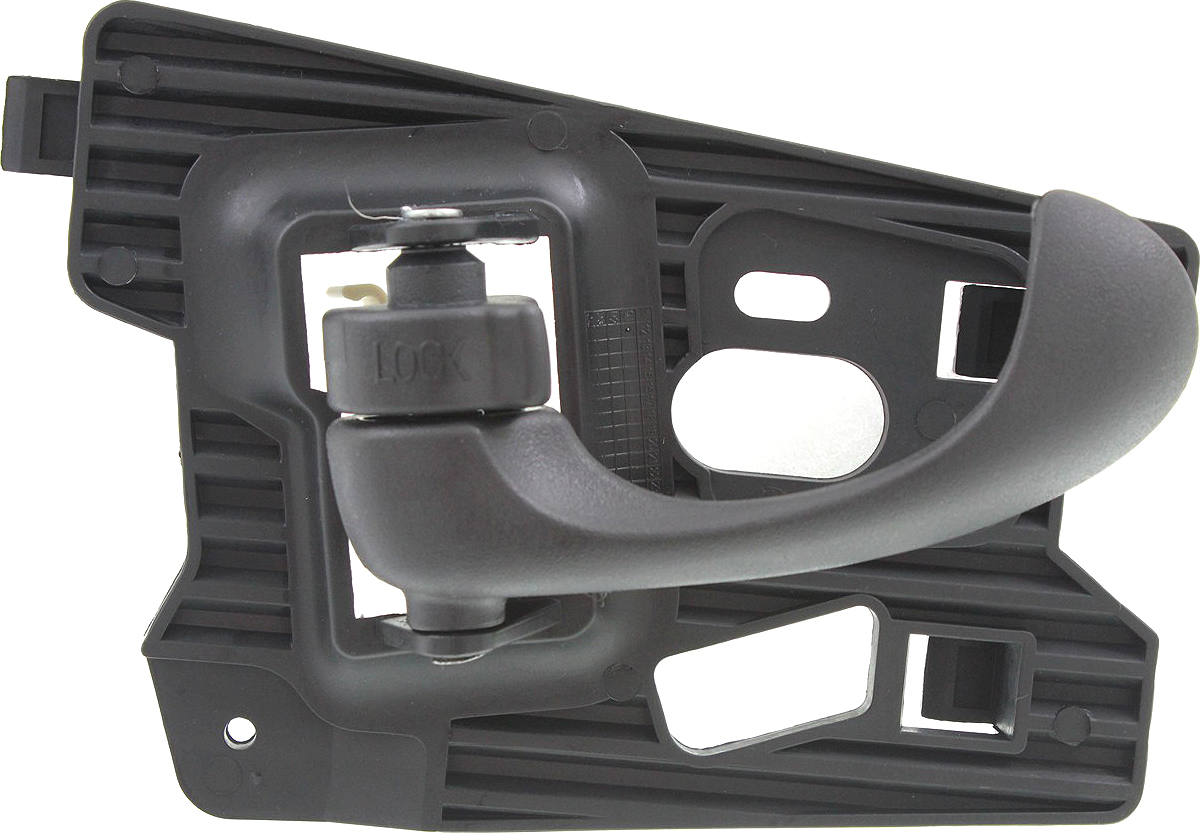 AM MALIBU 97-05 REAR INTERIOR DOOR HANDLE LH Textured Black SKU REPC491340 Partslink GM1552122 OEM 22601597