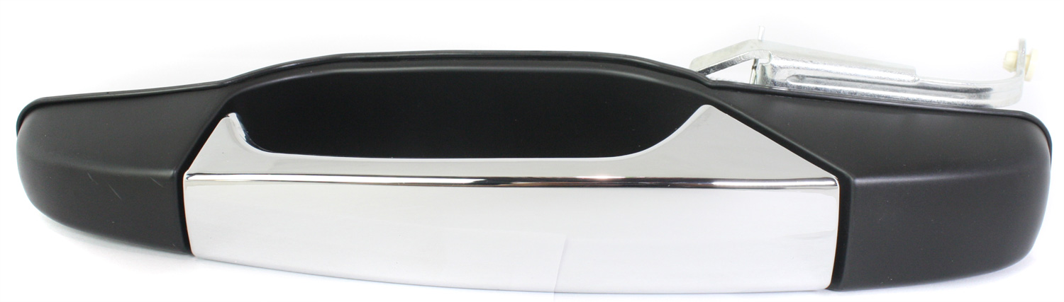 AM SILVERADO SIERRA 1500-07-13-2500 HD 3500 HD 07-14 REAR EXTERIOR DOOR HANDLE LH Chrome Lever+Primed Housing Excludes 2007 Classic SKU REPC491352 Partslink FDH010051 OEM 20954815 PFM