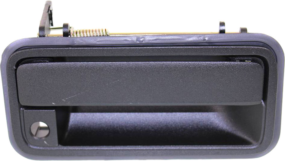 AM SUBURBAN 92-94 REAR EXTERIOR DOOR HANDLE Rear Back Door Split Gate Type Textured Black SKU REPC491371 Partslink GM1915121 OEM 15991778
