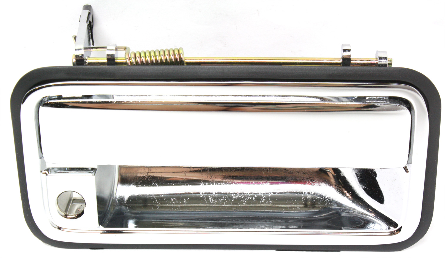 AM SUBURBAN 92-94 REAR EXTERIOR DOOR HANDLE Rear Back Door Split Gate Type All Chrome SKU REPC491373C OEM 15991778 PFM