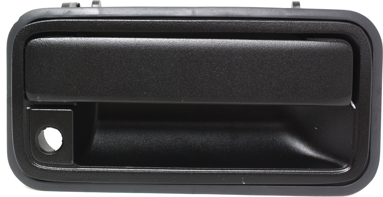 AM TAHOE YUKON 95-00 REAR EXTERIOR DOOR HANDLE Textured Black Back Door Split Gate Type SKU REPC491375 Partslink GM1915122 OEM 15050661