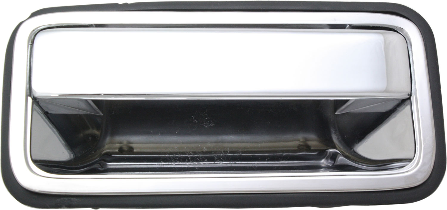 AM C K FULL SIZE P U 92-00 REAR EXTERIOR DOOR HANDLE RH All Chrome Zinc SKU REPC491379C Partslink RDH010002 OEM 15742234 PFM