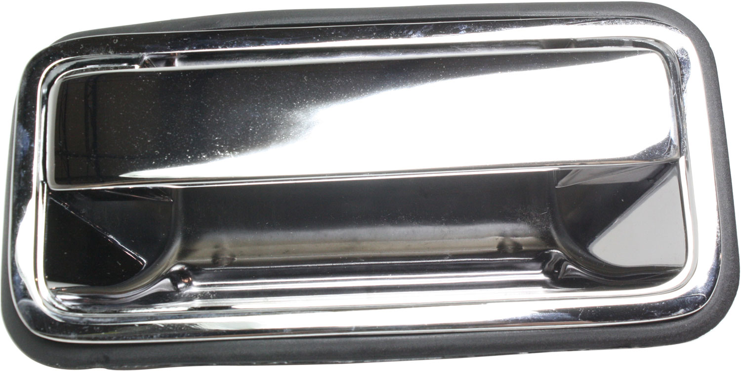 AM C K FULL SIZE P U 92-00 REAR EXTERIOR DOOR HANDLE LH All Chrome Zinc SKU REPC491380C Partslink RDH010001 OEM 15742233 PFM