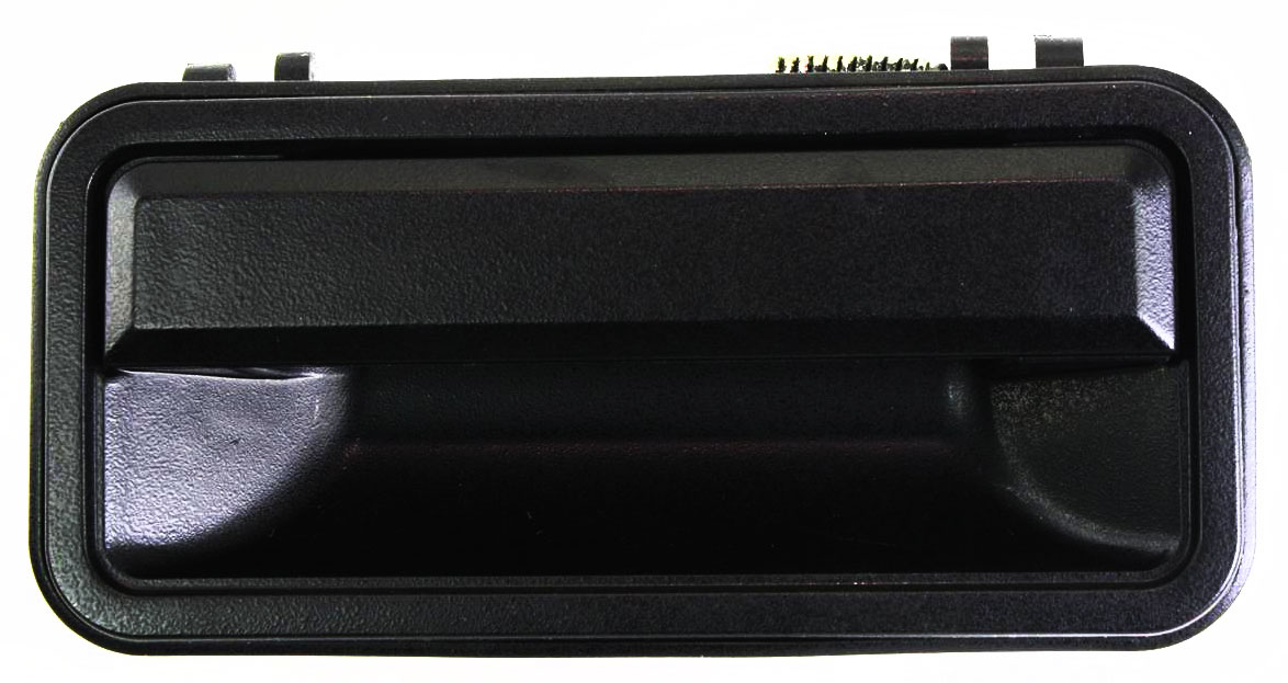 AM C K FULL SIZE P U 92-00 REAR EXTERIOR DOOR HANDLE LH Textured Black Plastic SKU REPC491384 OEM 15742233 PFM