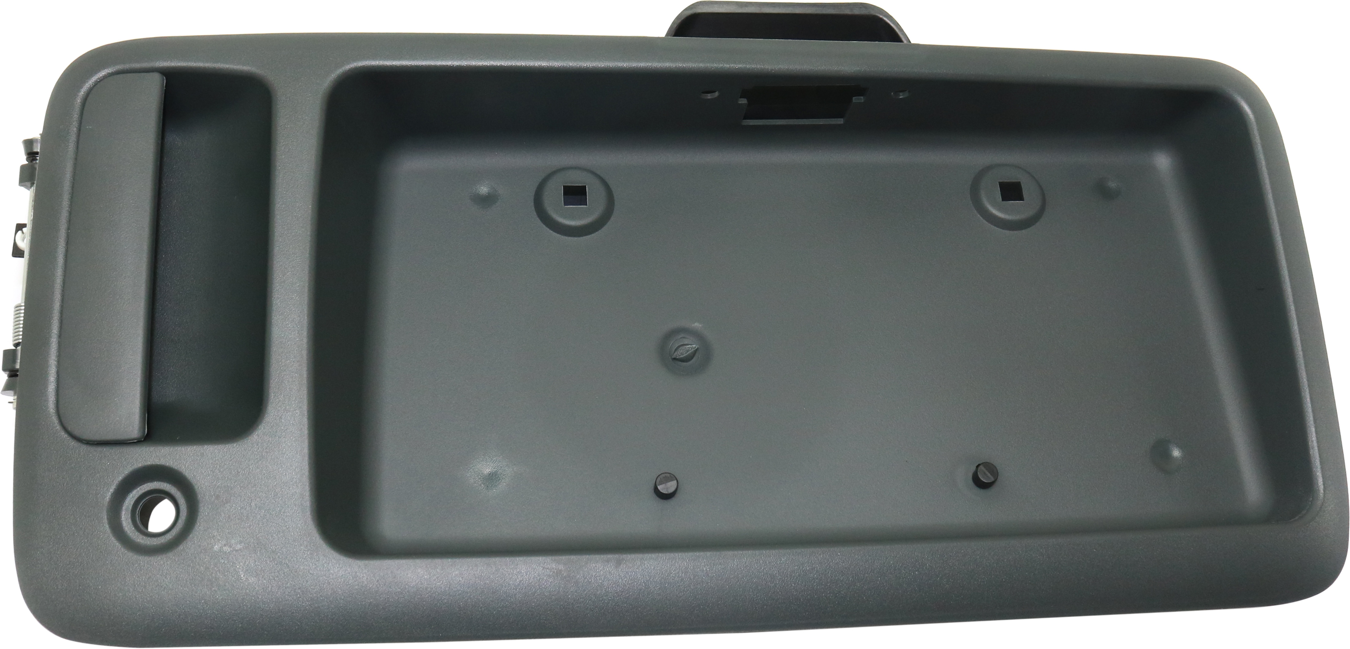 AM EXPRESS SAVANA VAN 96-02 REAR EXTERIOR DOOR HANDLE Back Door Textured w License Bracket SKU REPC491395 OEM 15167638