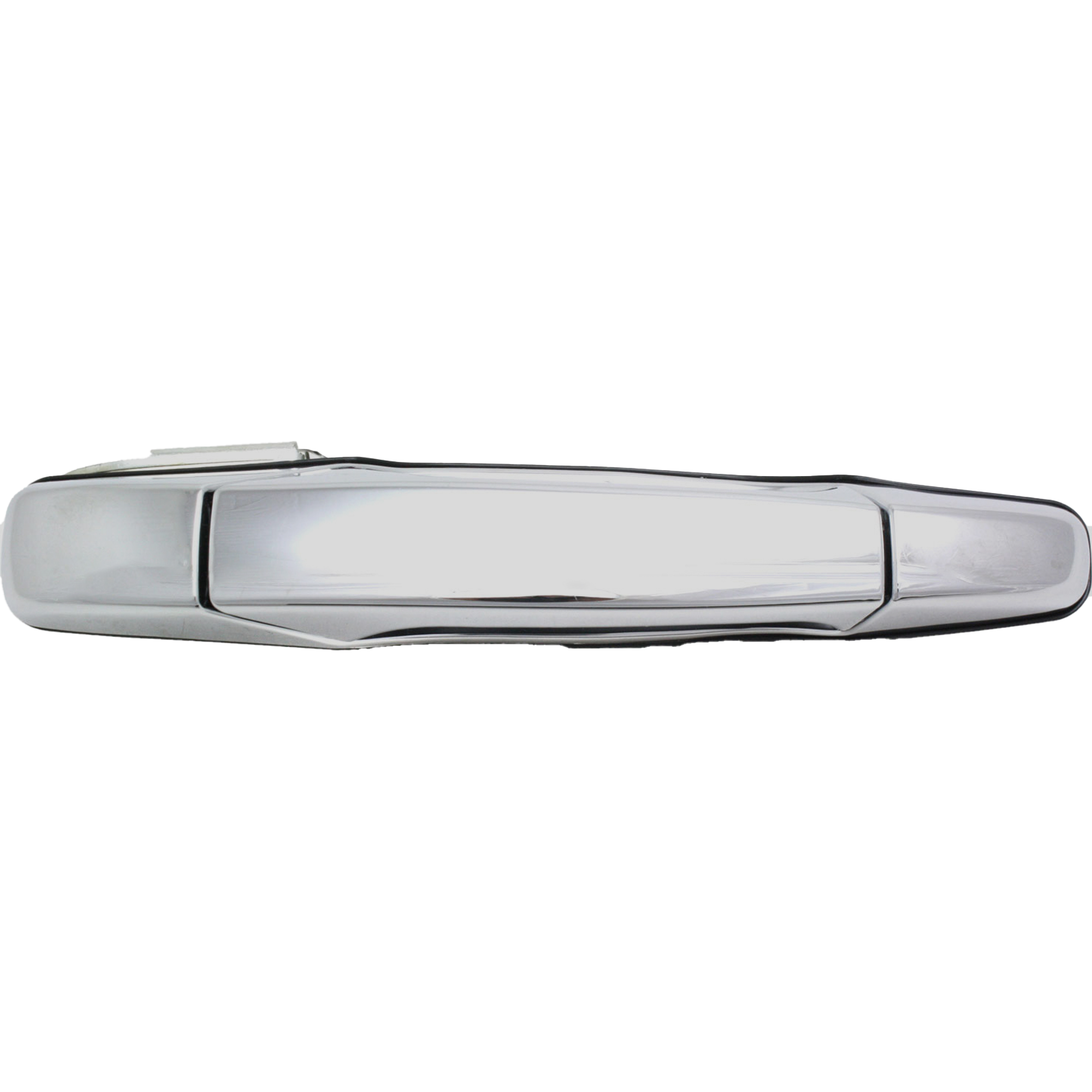 AM SILVERADO 1500-2500 HD 3500 HD 07-13 REAR EXTERIOR DOOR HANDLE RH Chrome w o Key Hole Excludes 2007 Classic SKU REPC491525C Partslink GM1521130 OEM 25960522