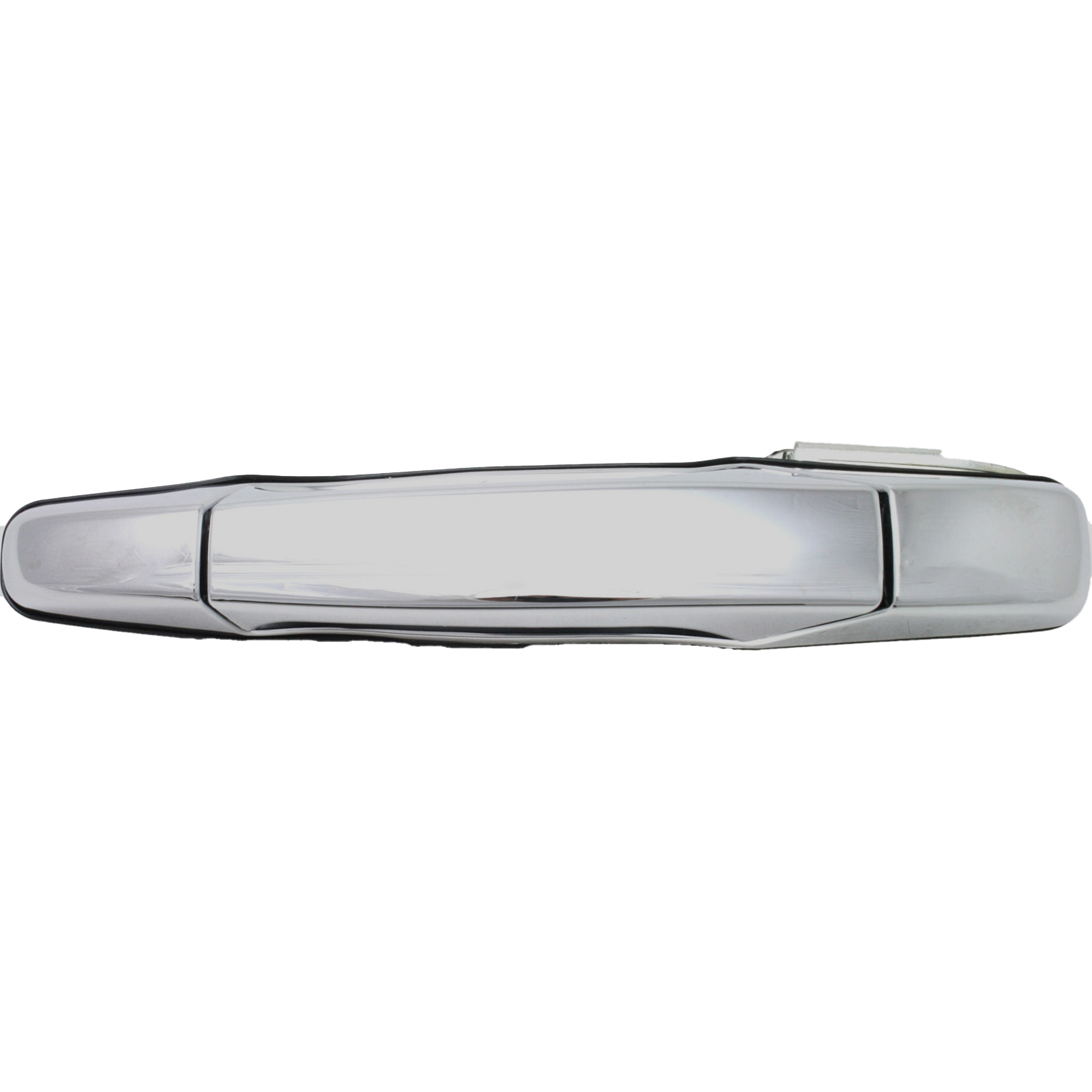 AM SILVERADO 1500-2500 HD 3500 HD 07-13 REAR EXTERIOR DOOR HANDLE LH Chrome w o Key Hole Excludes 2007 Classic SKU REPC491526C Partslink GM1520130 OEM 22738725