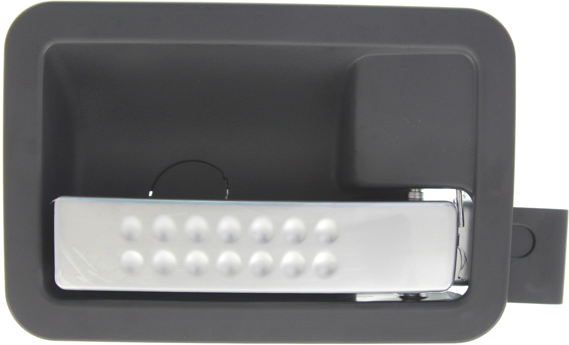 AM DAKOTA 05-11 DURANGO 04-09 FRONT INTERIOR DOOR HANDLE RH Silver Lever+Dark Gray Housing =REAR SKU REPC491557 Partslink CH1553107 OEM 5JD441DDAD