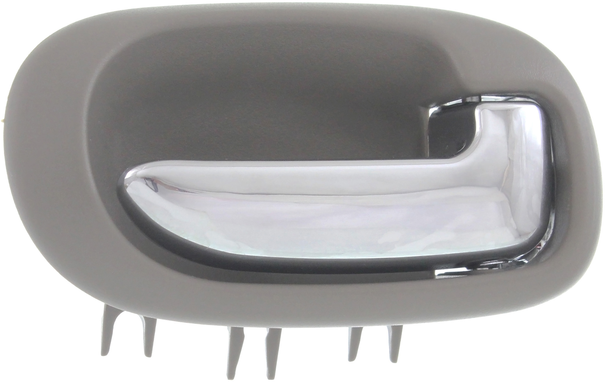 AM SEBRING 01-06 REAR INTERIOR DOOR HANDLE RH Sedan Light Gray w Chrome lever SKU REPC491577