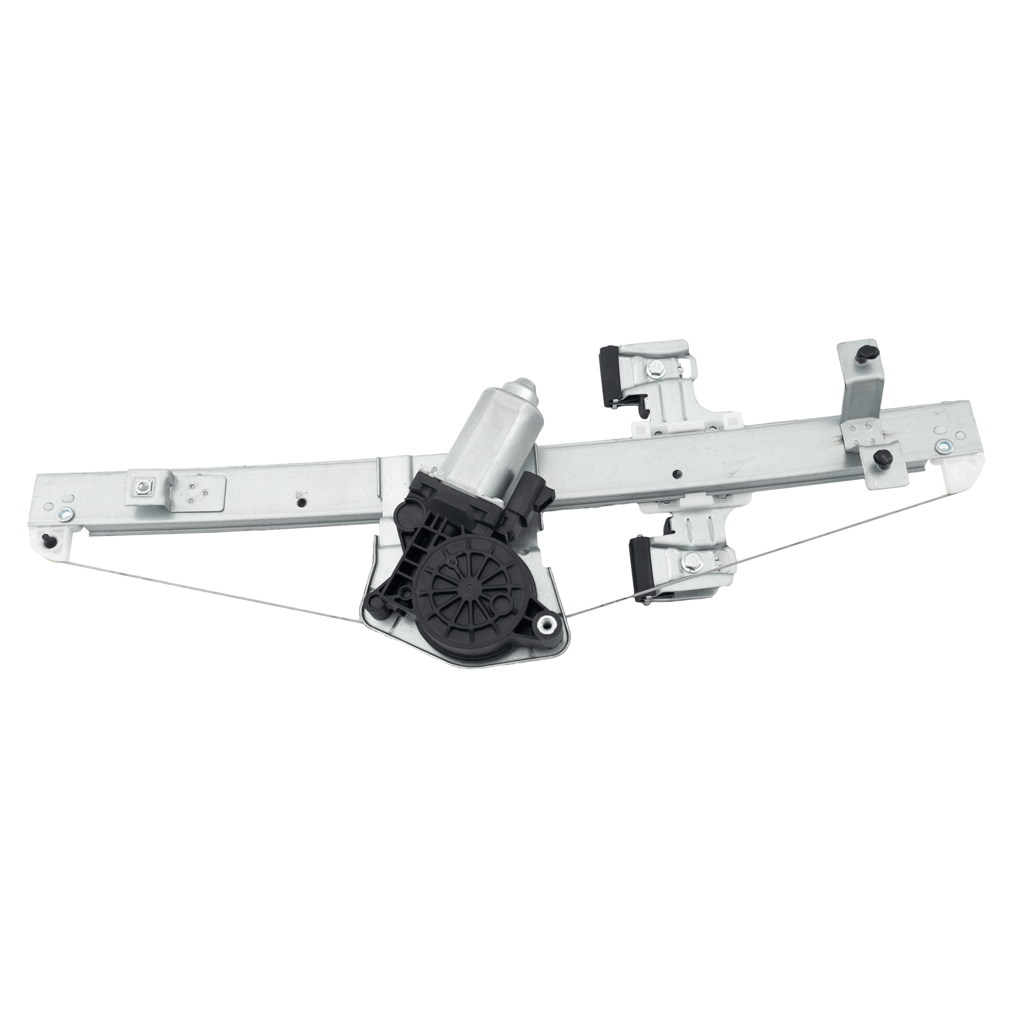 AM SILVERADO SIERRA 07-13 REAR WINDOW REGULATOR LH Pwr w Motor Extended Cab Excludes 2007 Classic SKU REPC491732 Partslink GM1550150 OEM 25885884