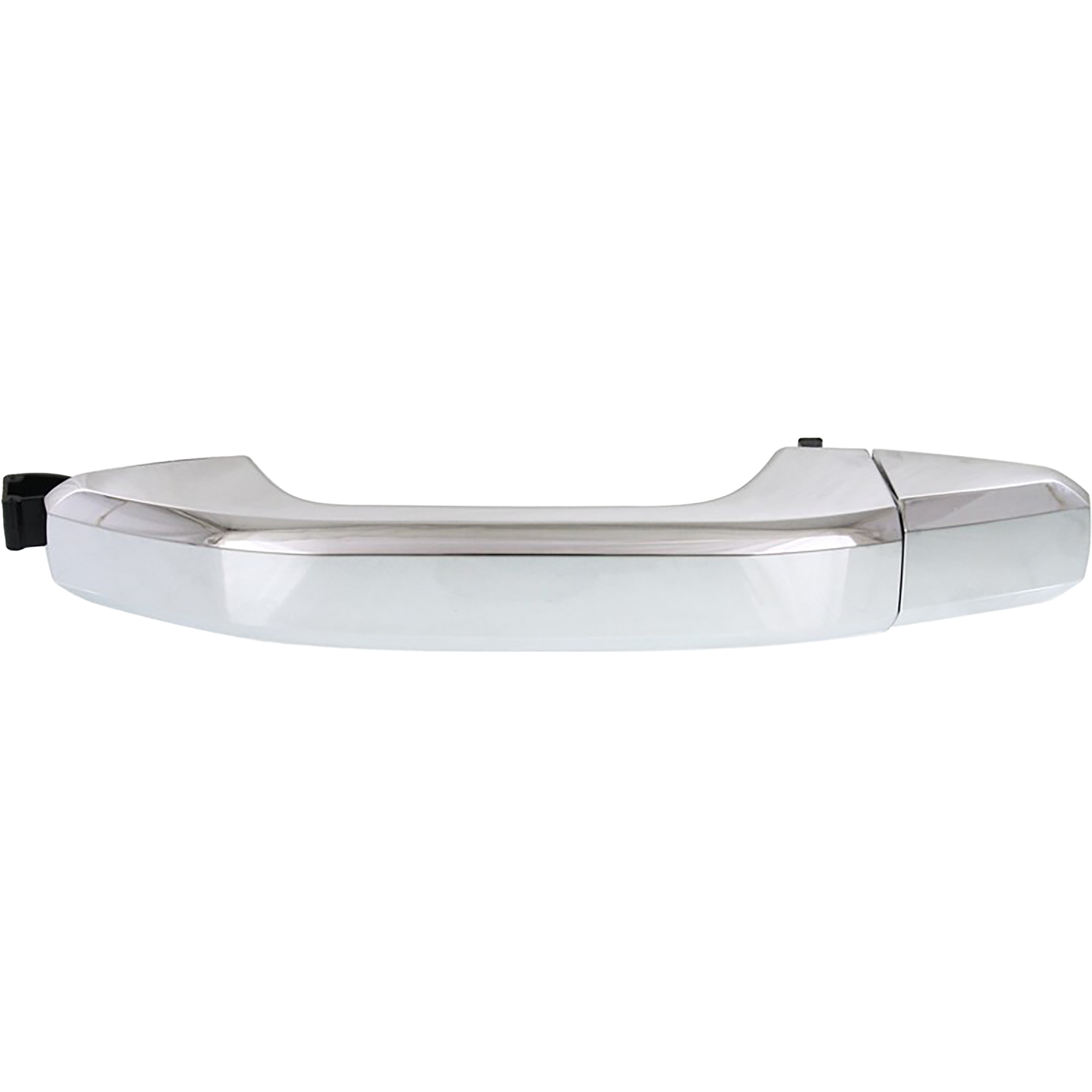 AM SILVERADO SIERRA 14-18 REAR EXTERIOR DOOR HANDLE RH=LH Chrome Plastic w o Key Hole Handle+Cover SKU REPC494711 Partslink GM1520151 OEM 22923598-22923594