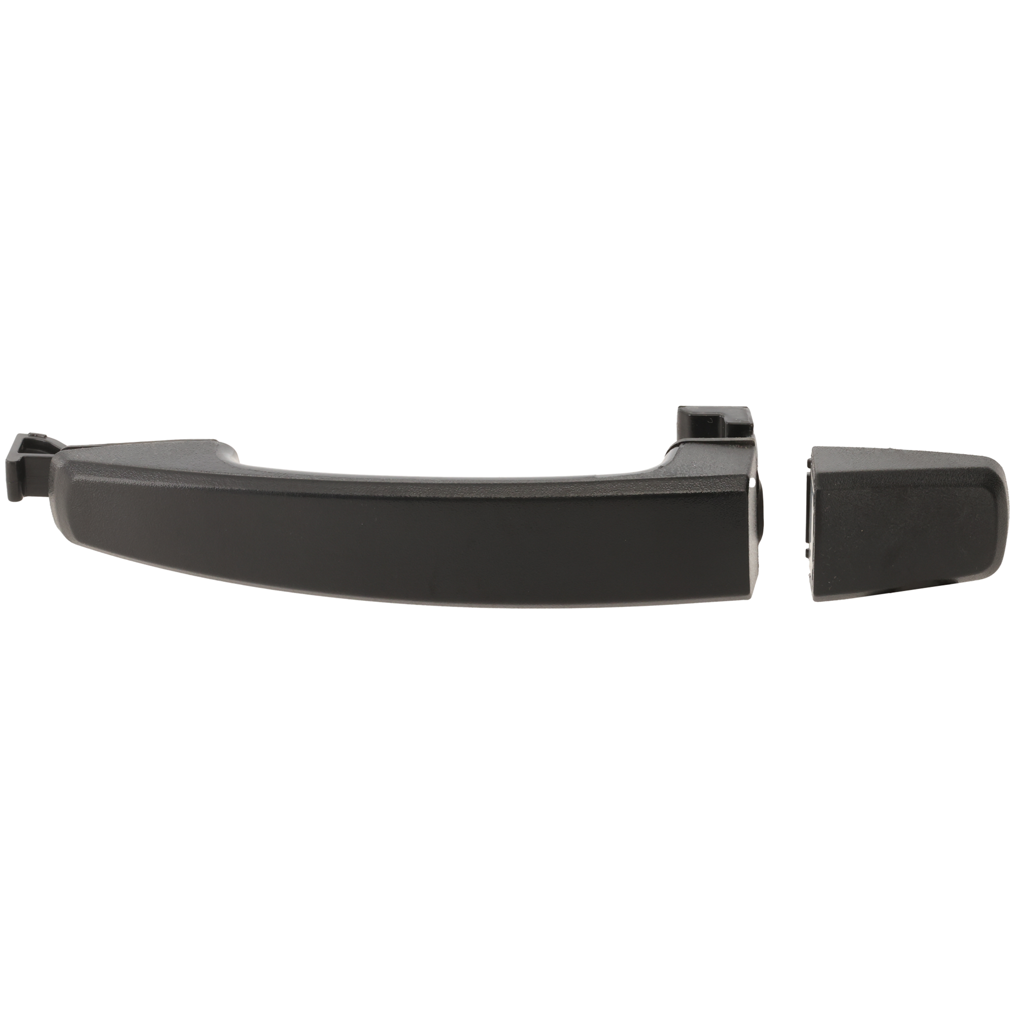 AM AVEO 07-11 REAR EXTERIOR DOOR HANDLE RH=LH Textured w o Hole w Cover Lever and Cap Plastic SKU REPC494715 OEM 96468254-25861964-25972958