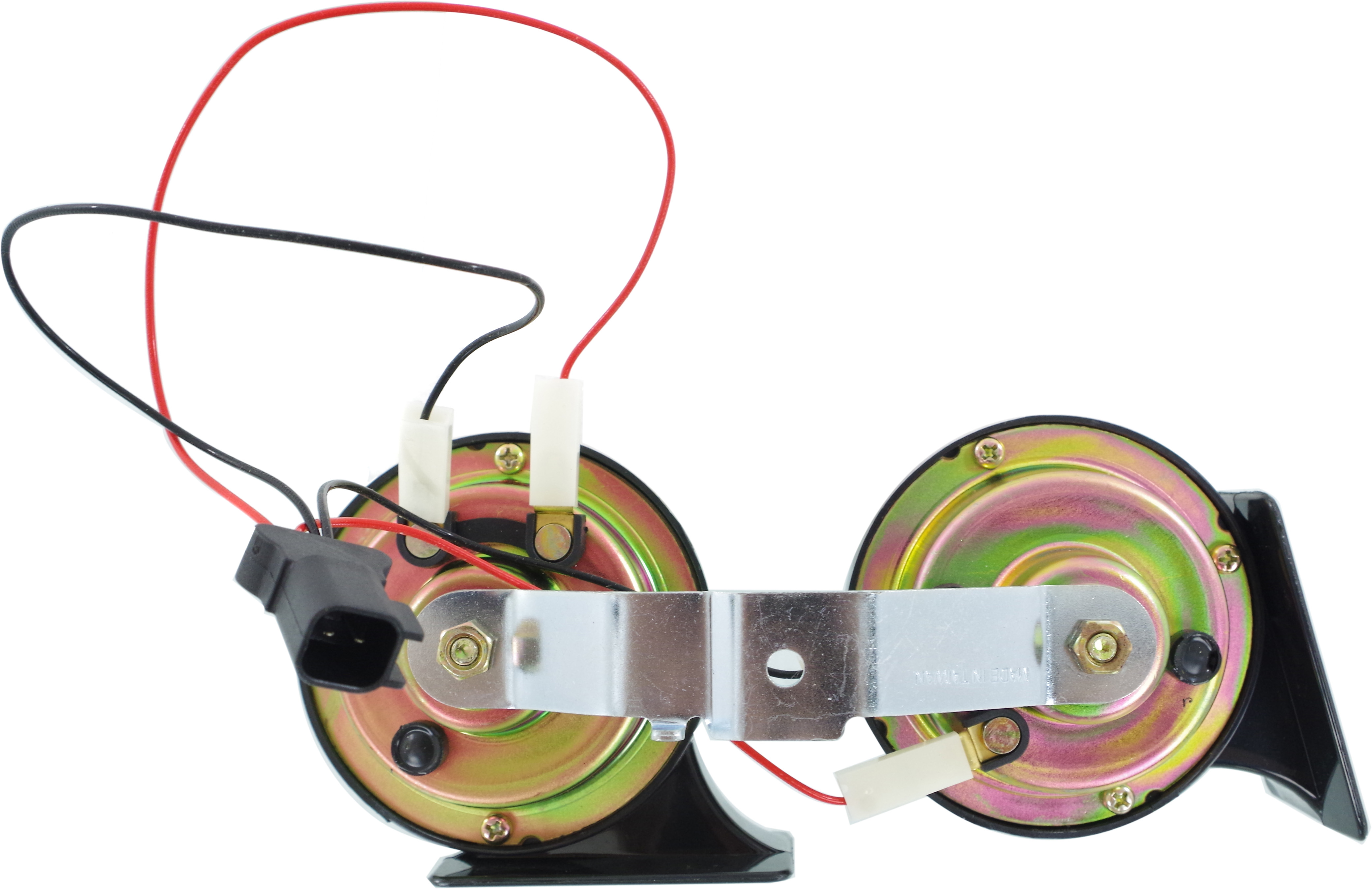 AM MALIBU 04-12 H2-03-09 ENCLAVE 08-16 TRAVERSE 09-16 HORN SET High and Low with Bracket SKU REPC502503 OEM 89046919-89046918