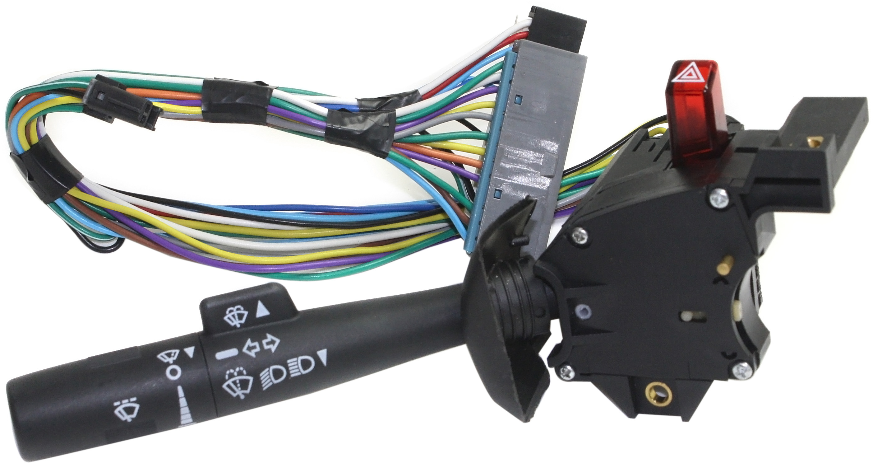 AM EXPRESS VAN 01-02 C4500 KODIAK 03-09 TURN SIGNAL SWITCH w o Cruise Control 20 Male Terminals SKU REPC504312 OEM 640132-2330909-5364527-2330909